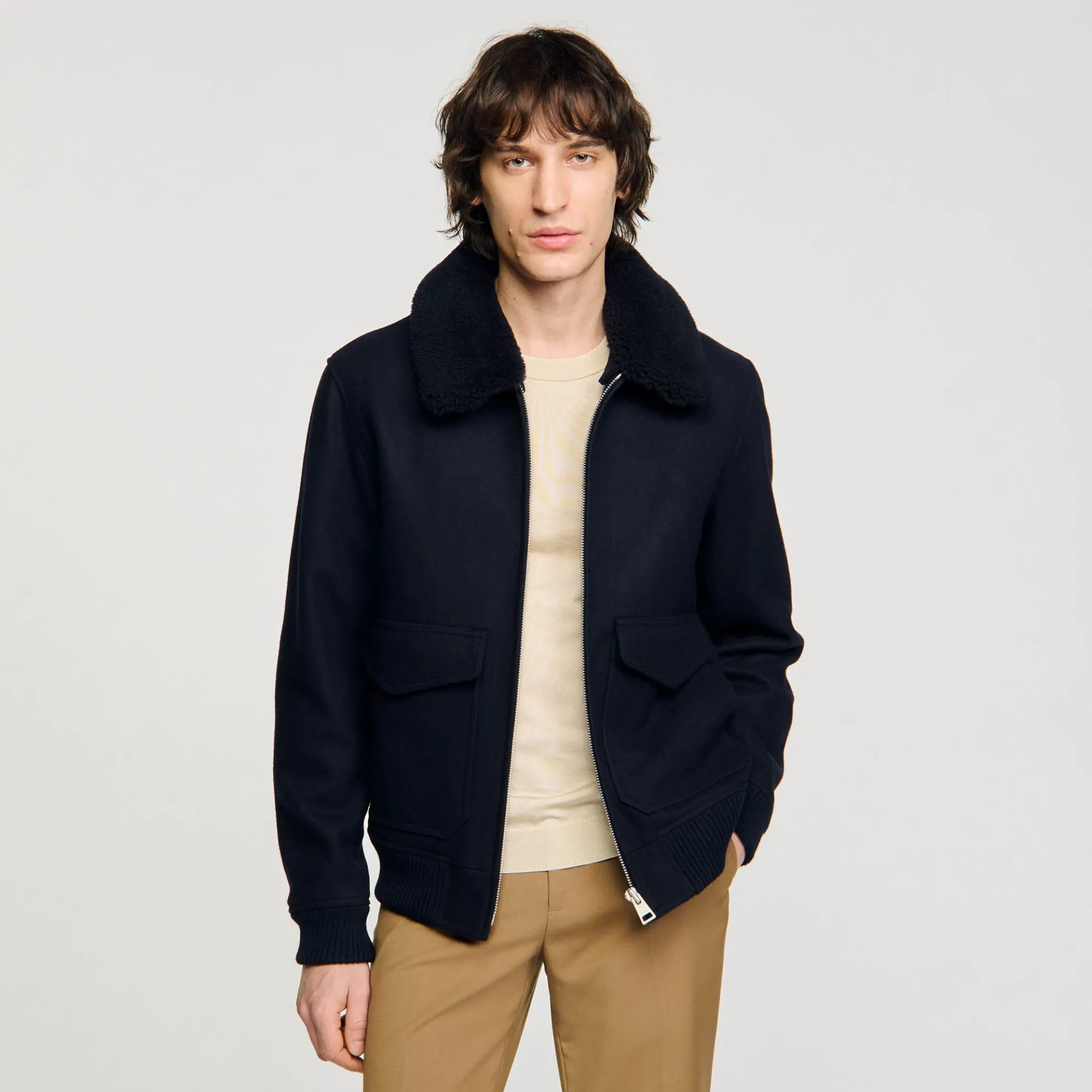 Aviator Pilotenjack Van Wol