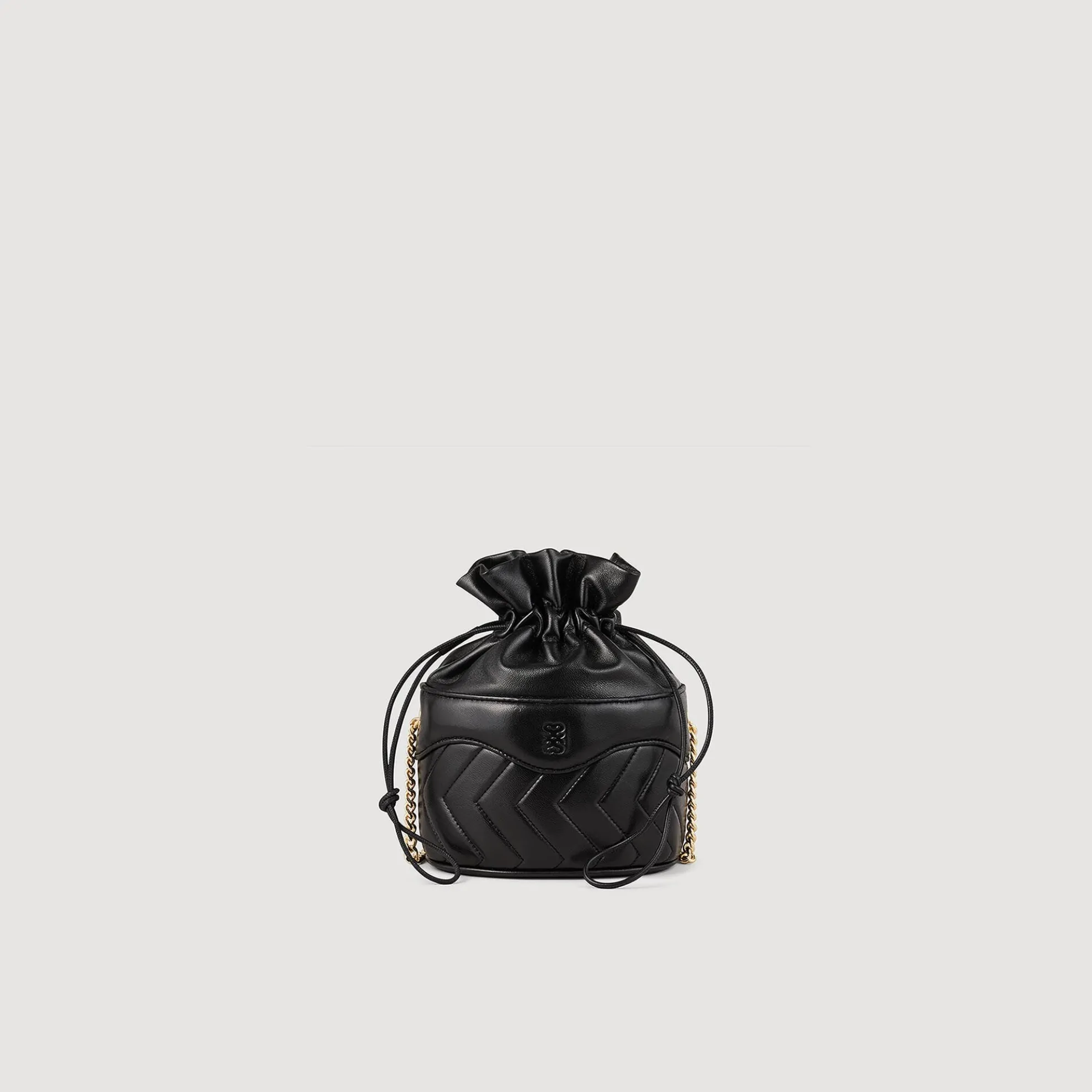 Buckettas Le Bonbon Leer Gewatteerd