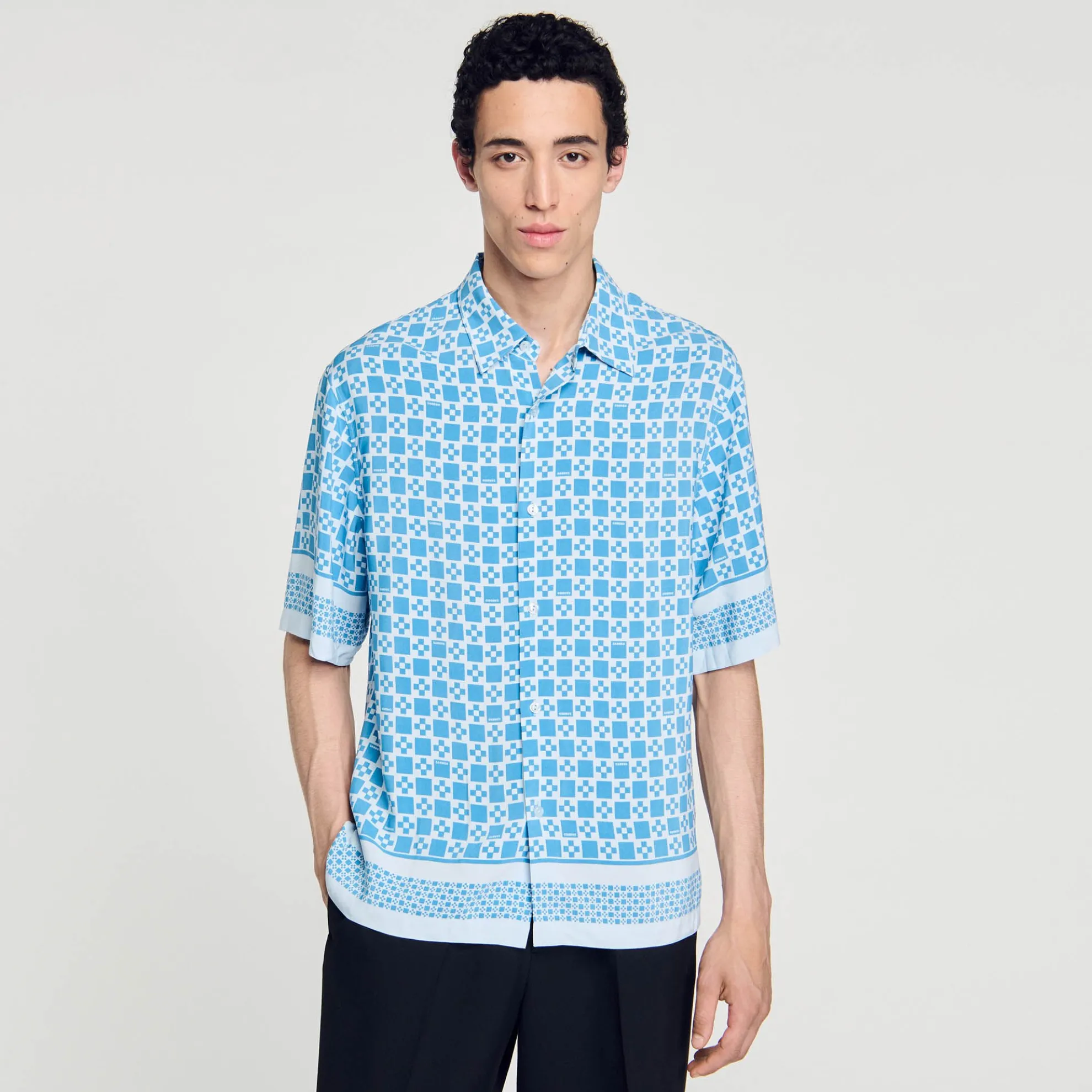 Chemise Fluide Square Cross