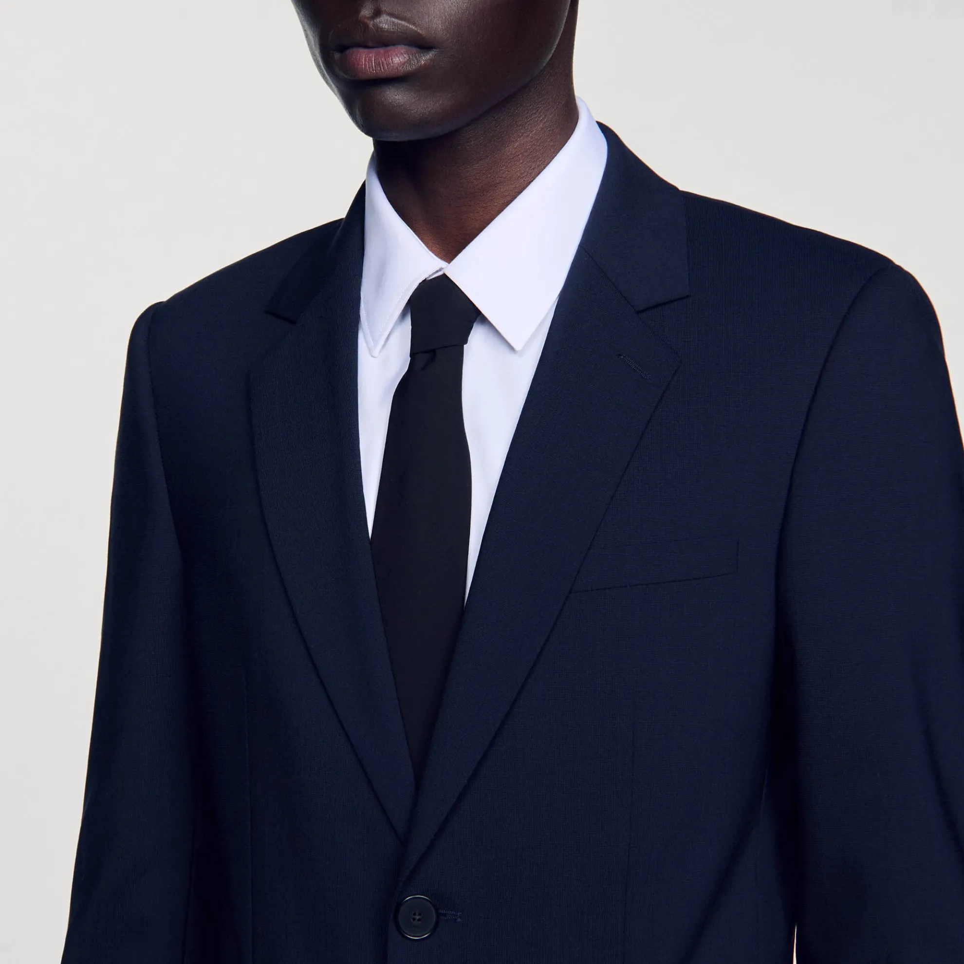 Classic Wool Suit Jacket
