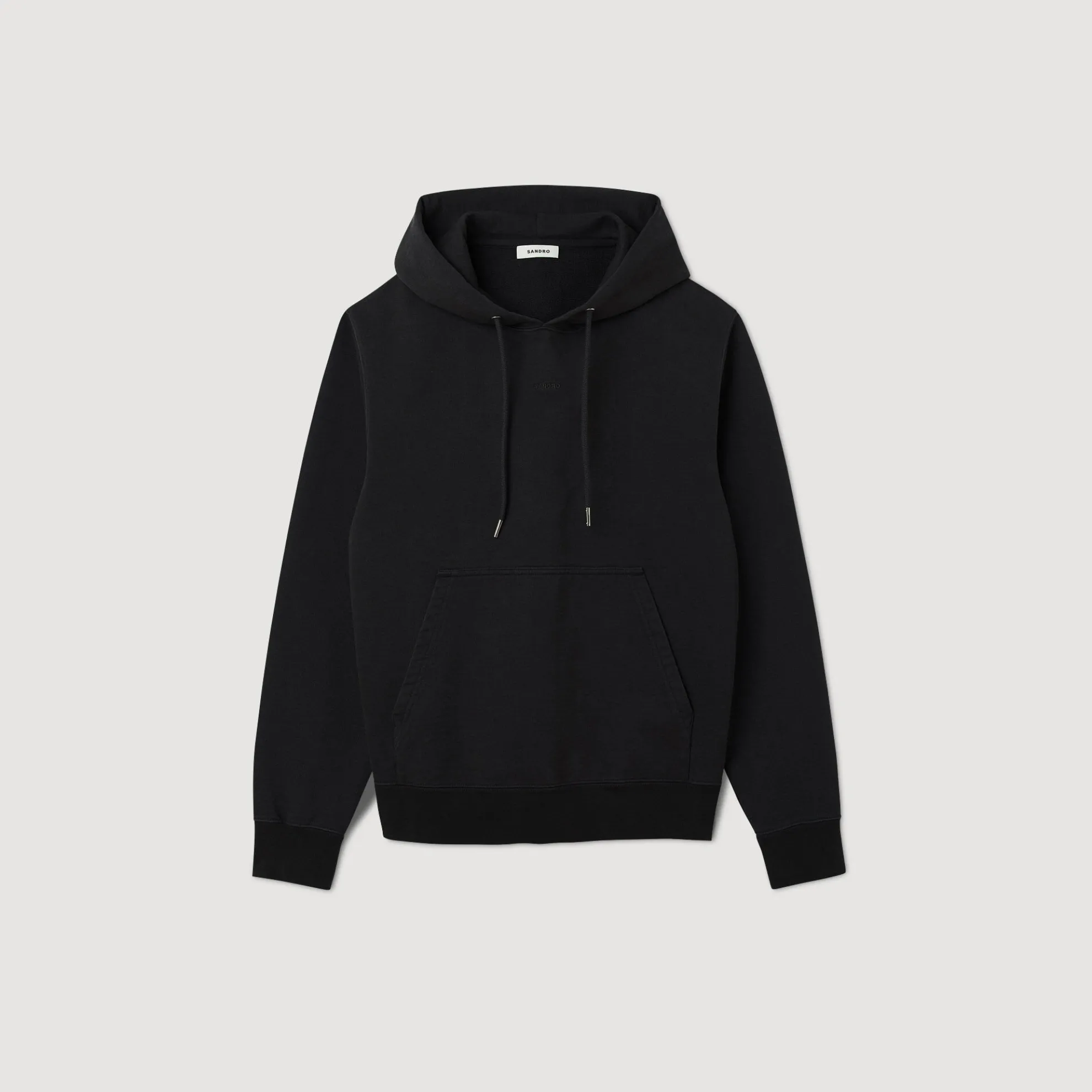 Geborduurde Herenhoody Van Biokatoen