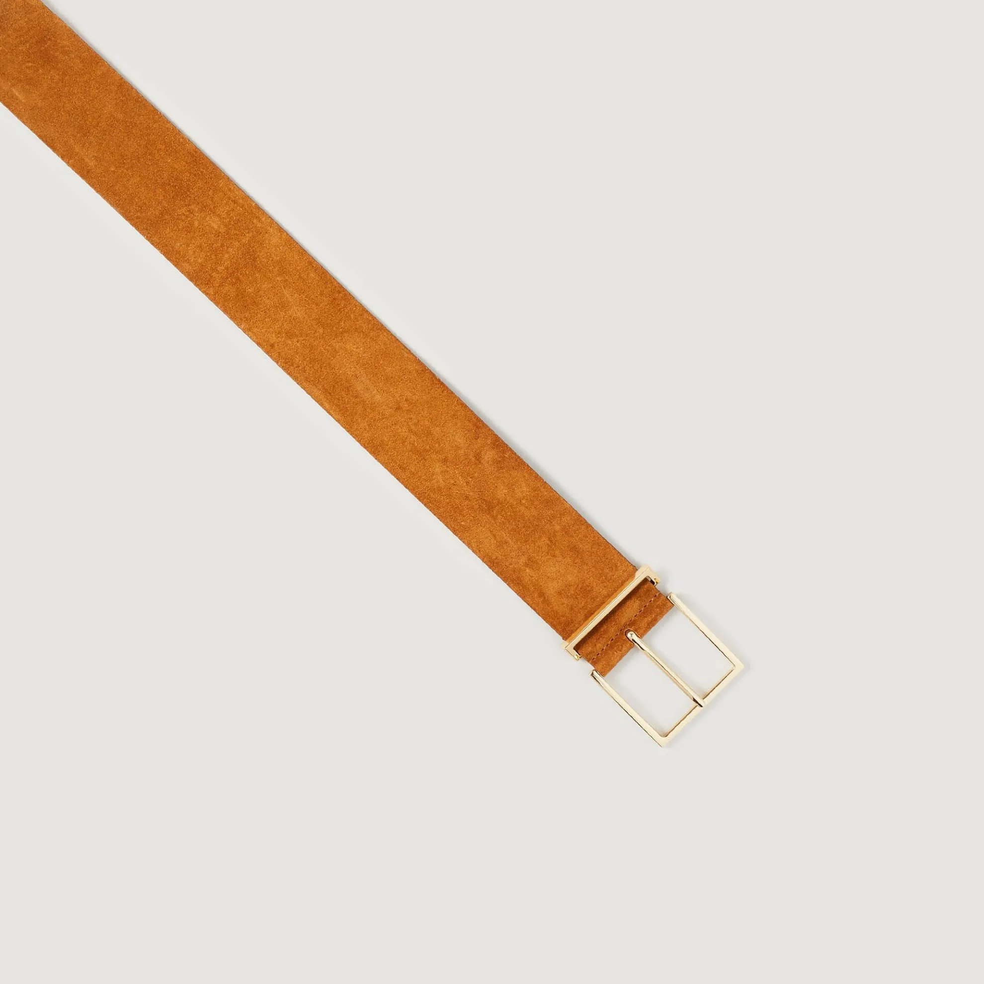 Gespleten Leren Riem