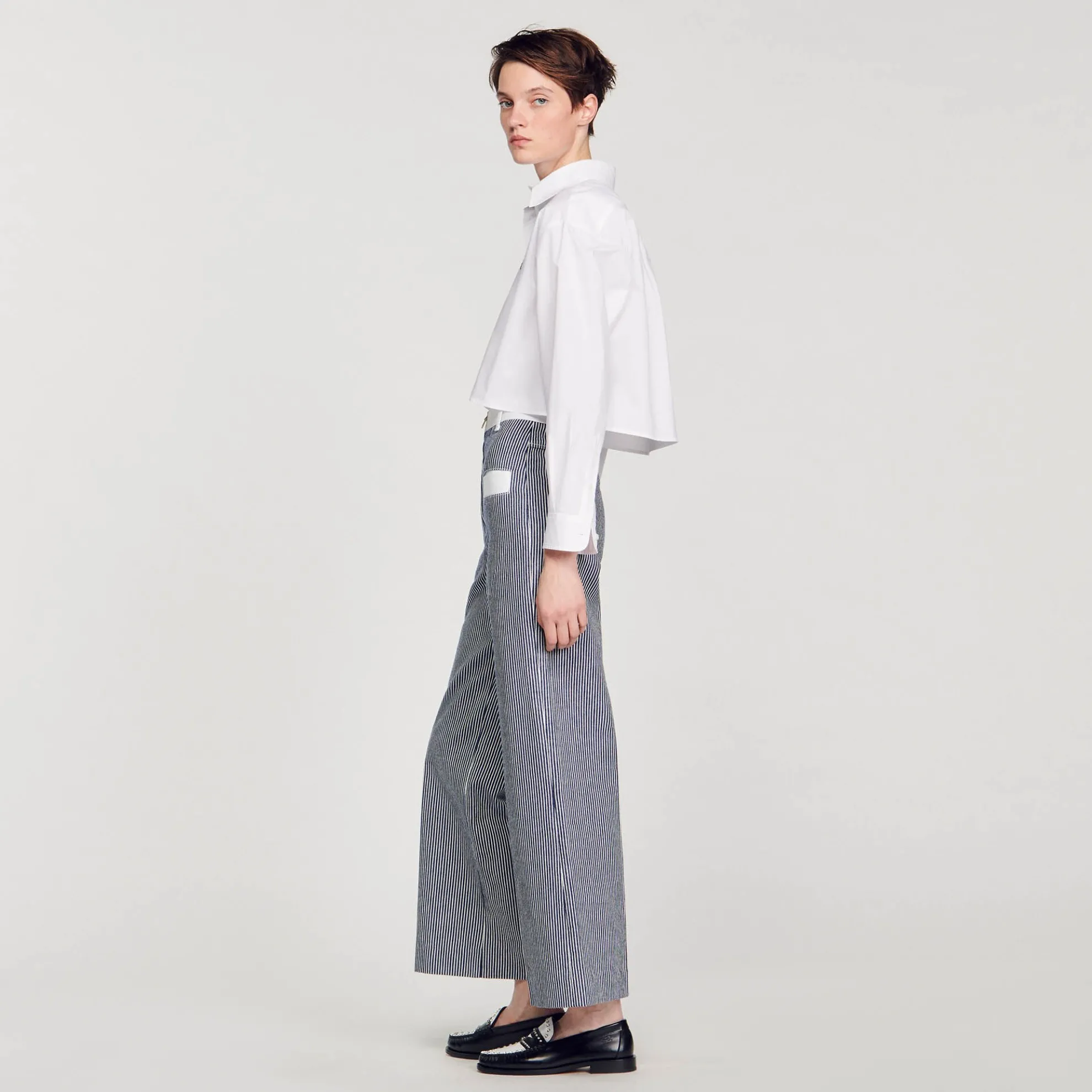 Gestreepte Pantalon