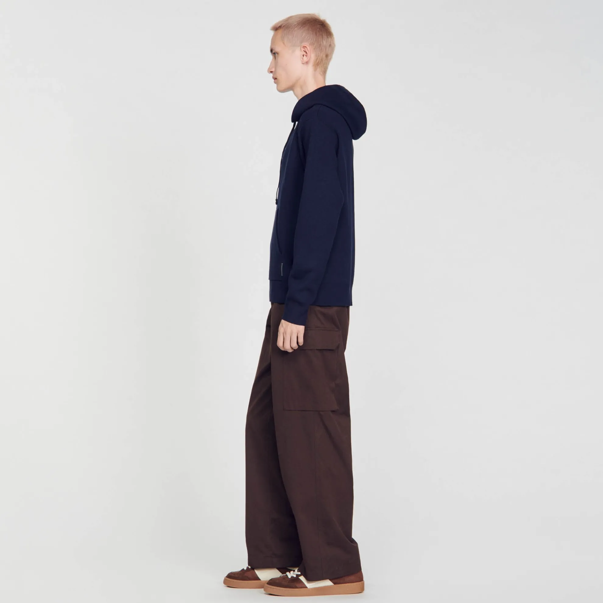 Hoodie Gebreid