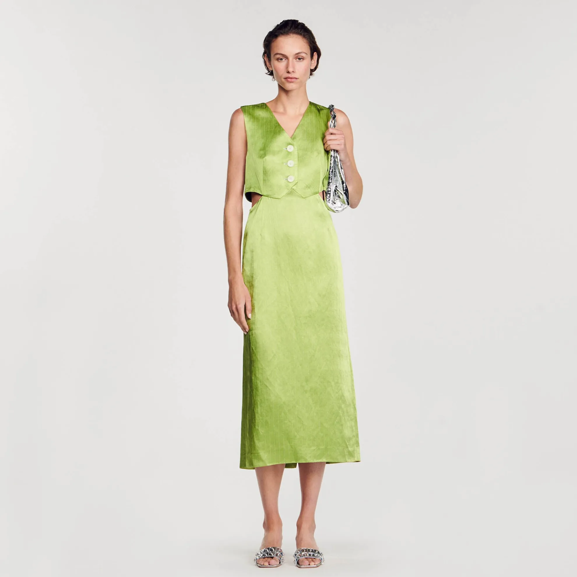 2-in-1 Midi Jurk