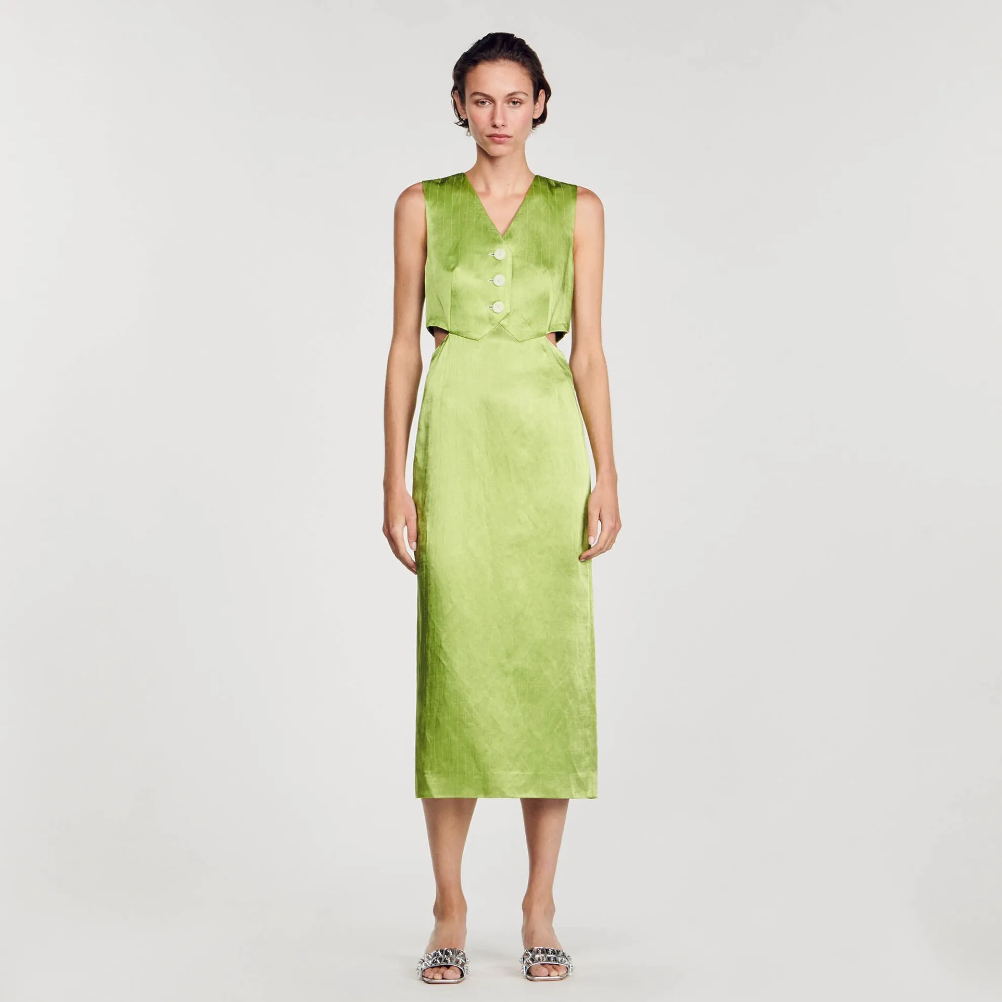 2-in-1 Midi Jurk