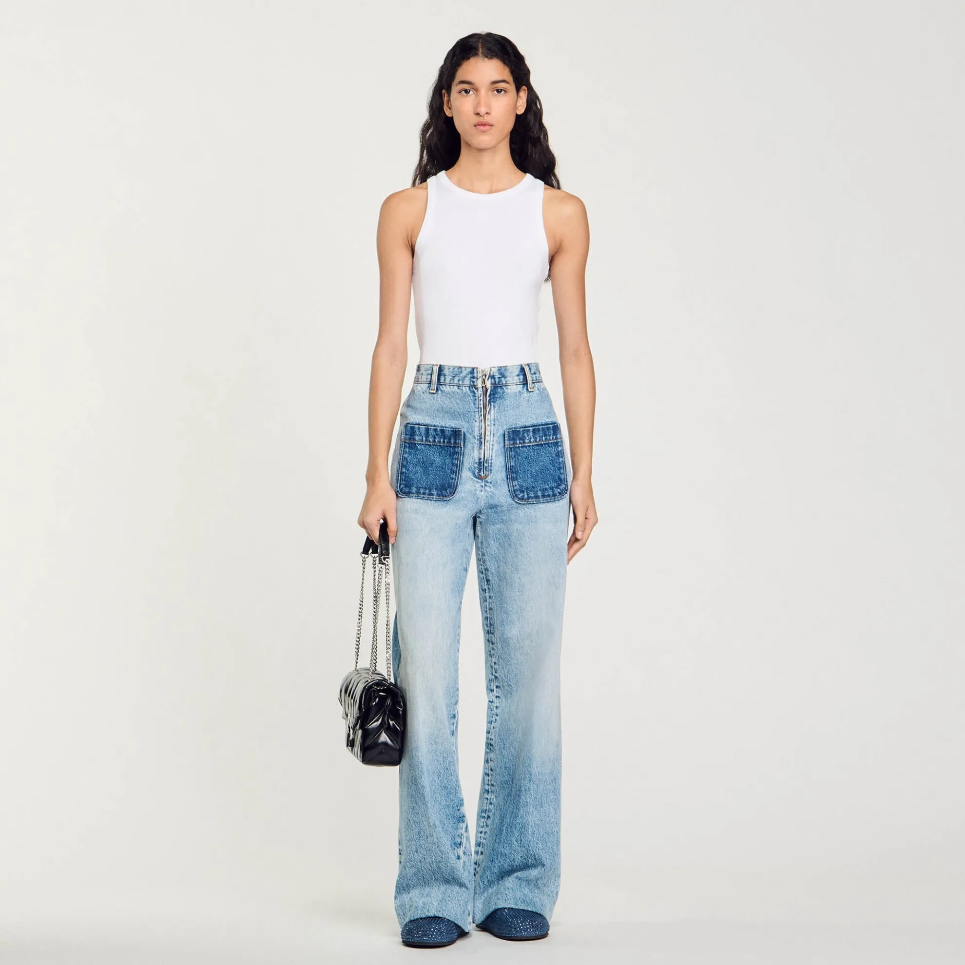Jeans Met Hoge Taille