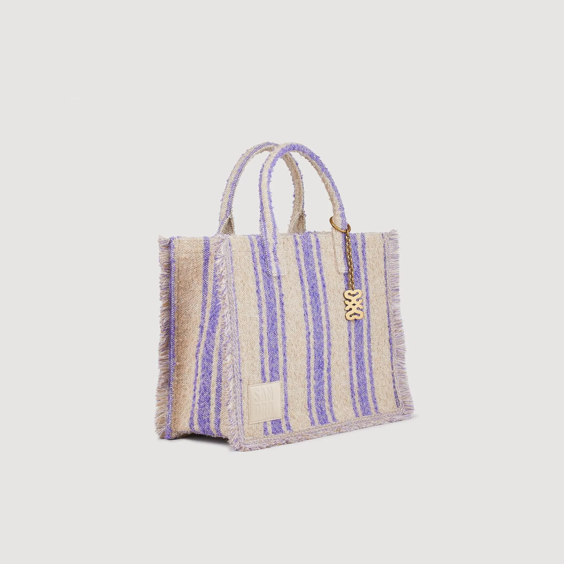 Kasbah Shopper Van Stof Gestreept