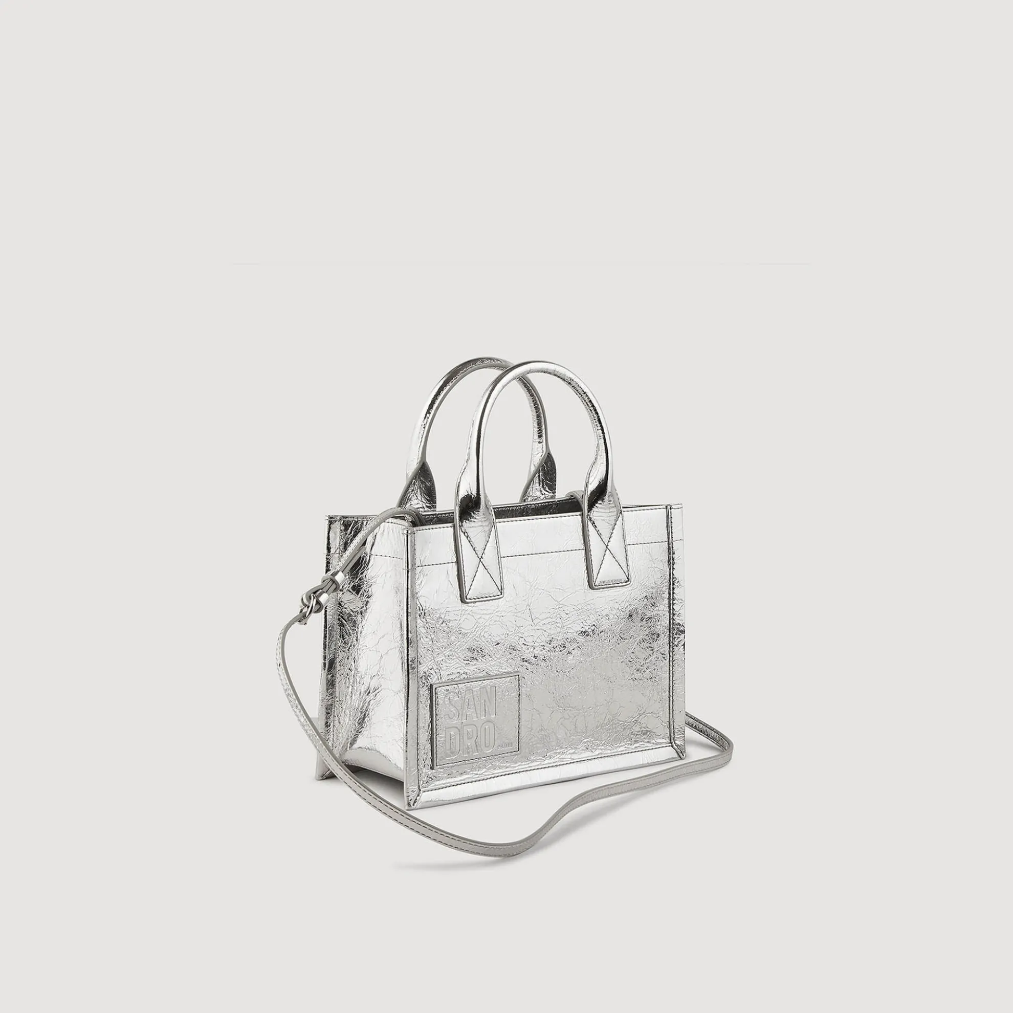 Kleine Shopper Kasbah Metallic Leer