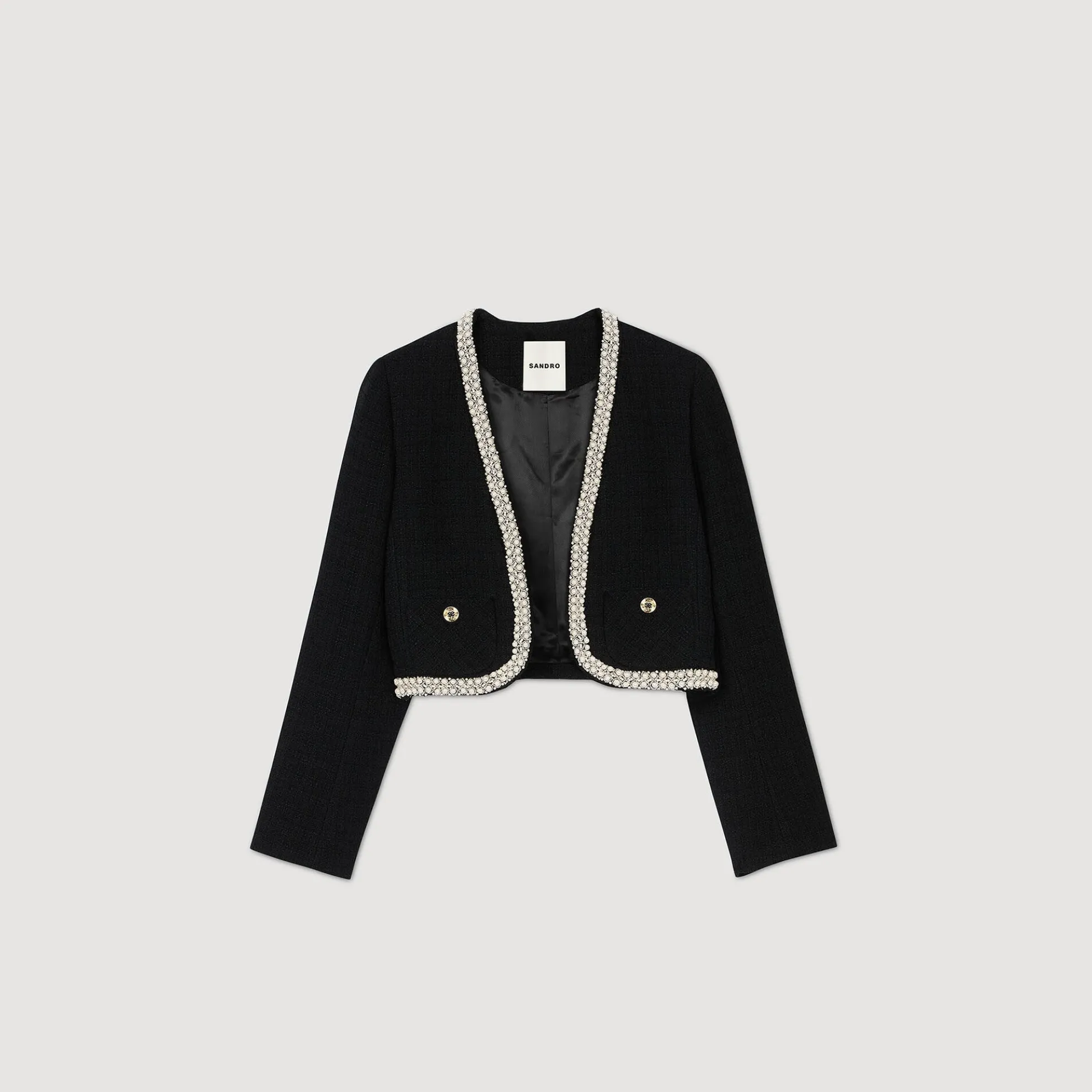 Kort Tweed Jasje