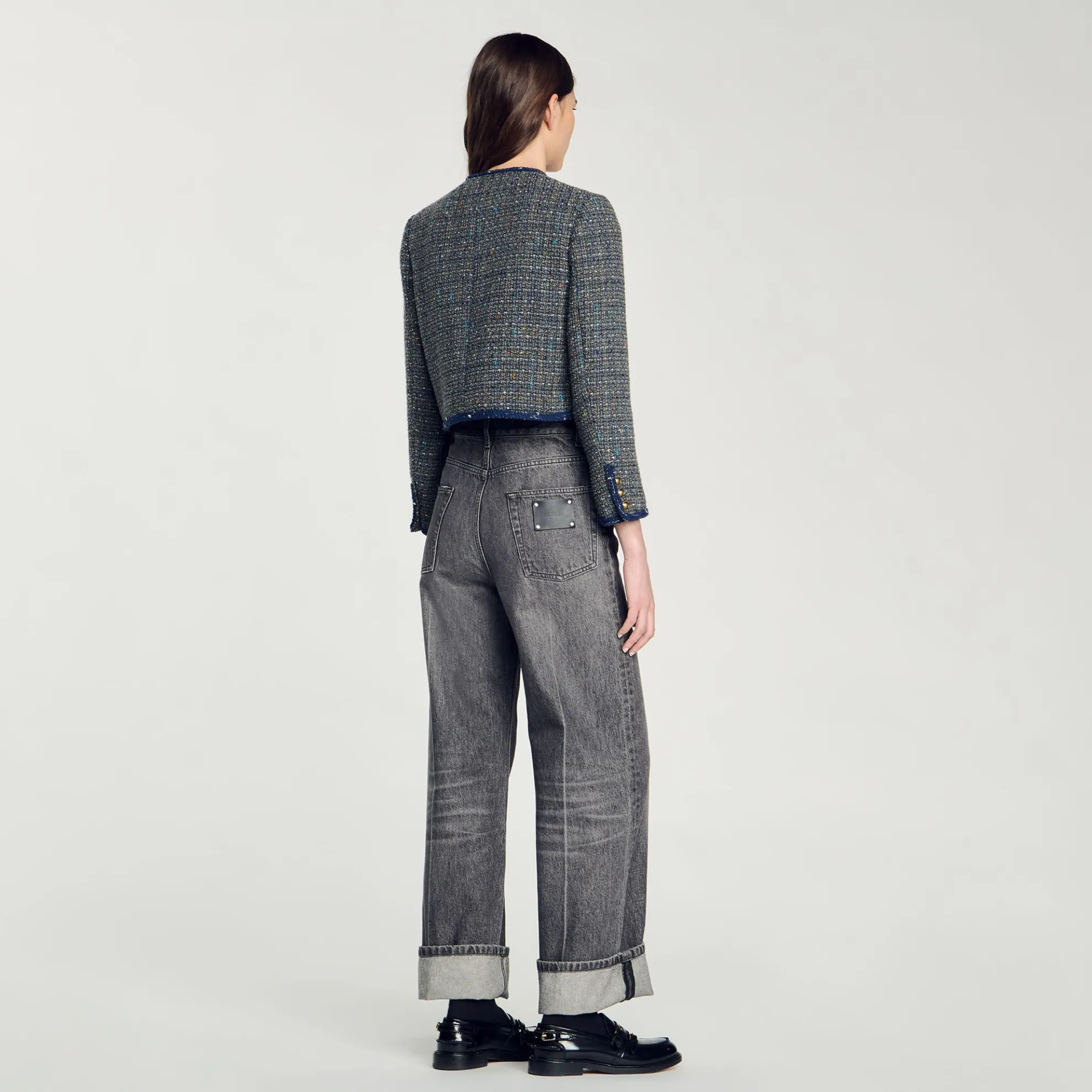 Kort Tweed Jasje