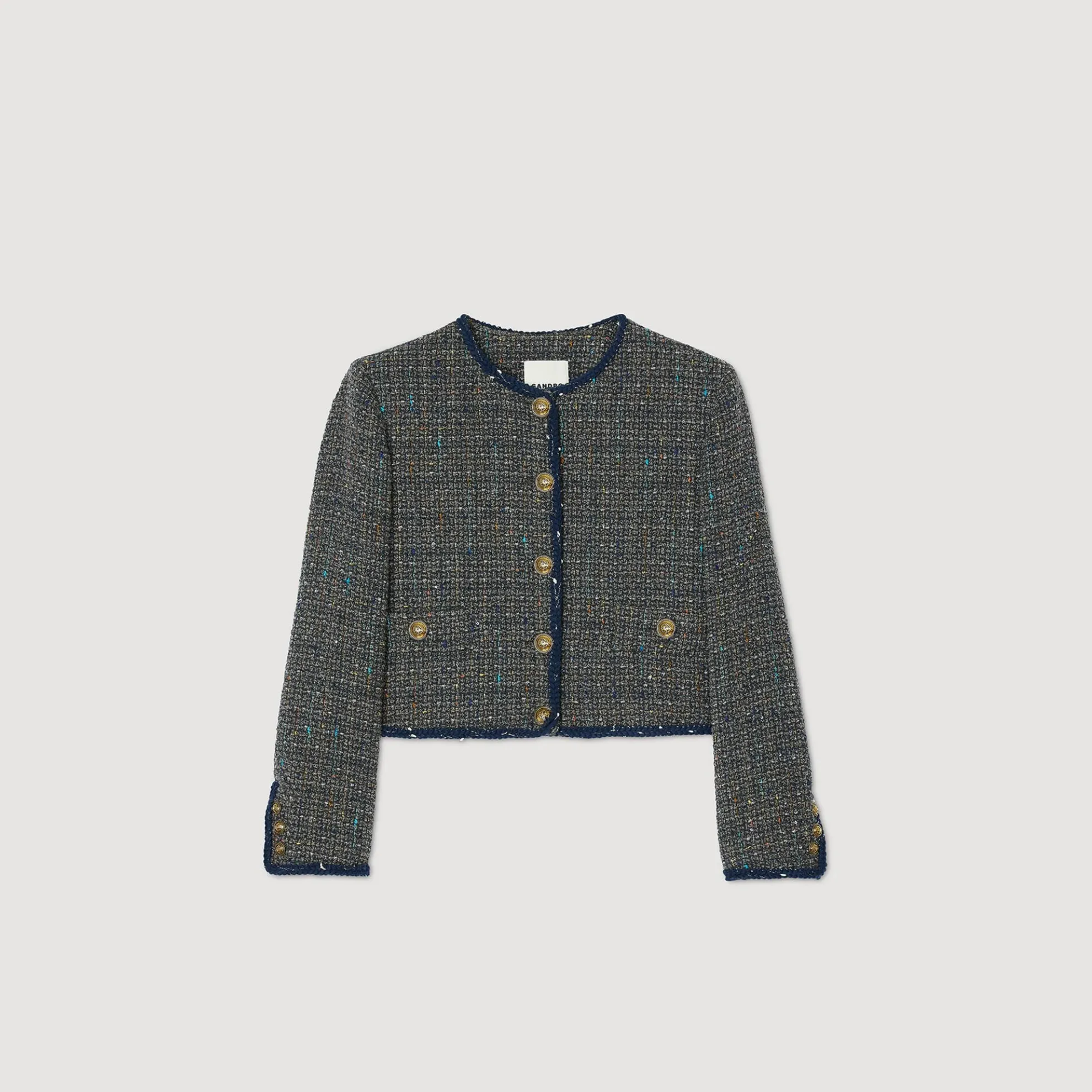 Kort Tweed Jasje