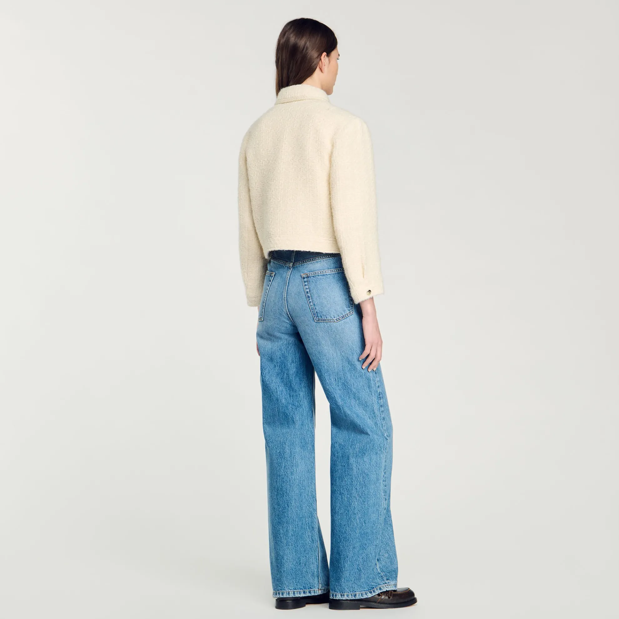 Kort Tweed Jasje