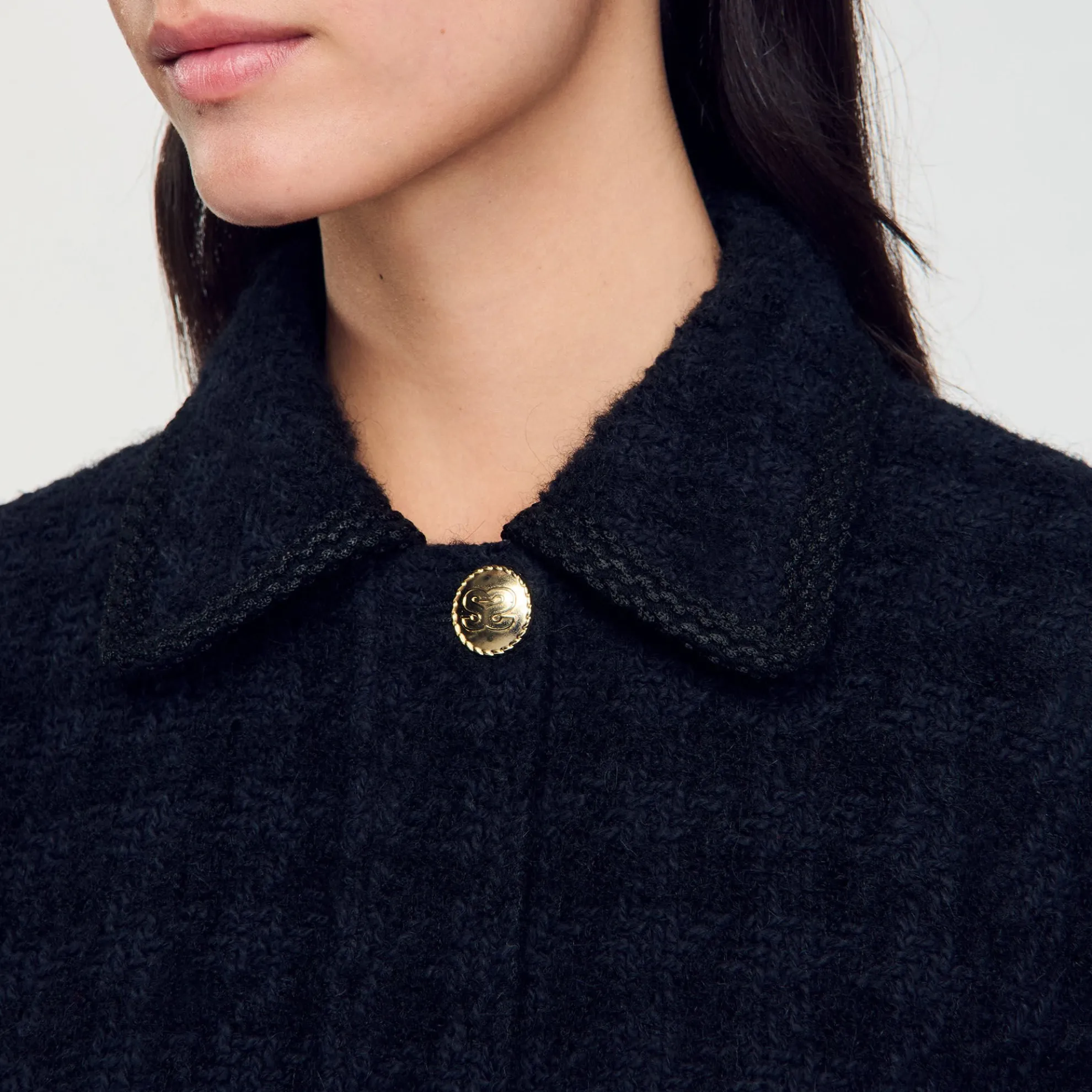 Kort Tweed Jasje