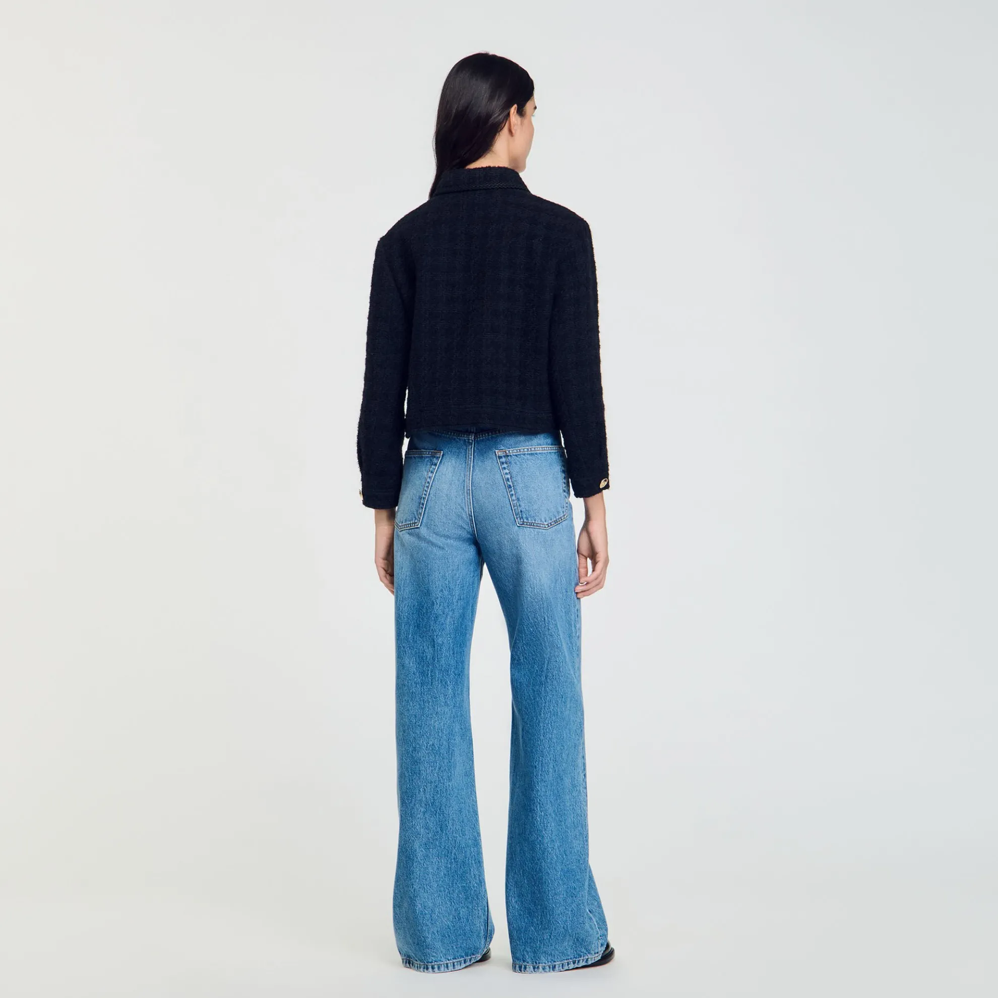 Kort Tweed Jasje