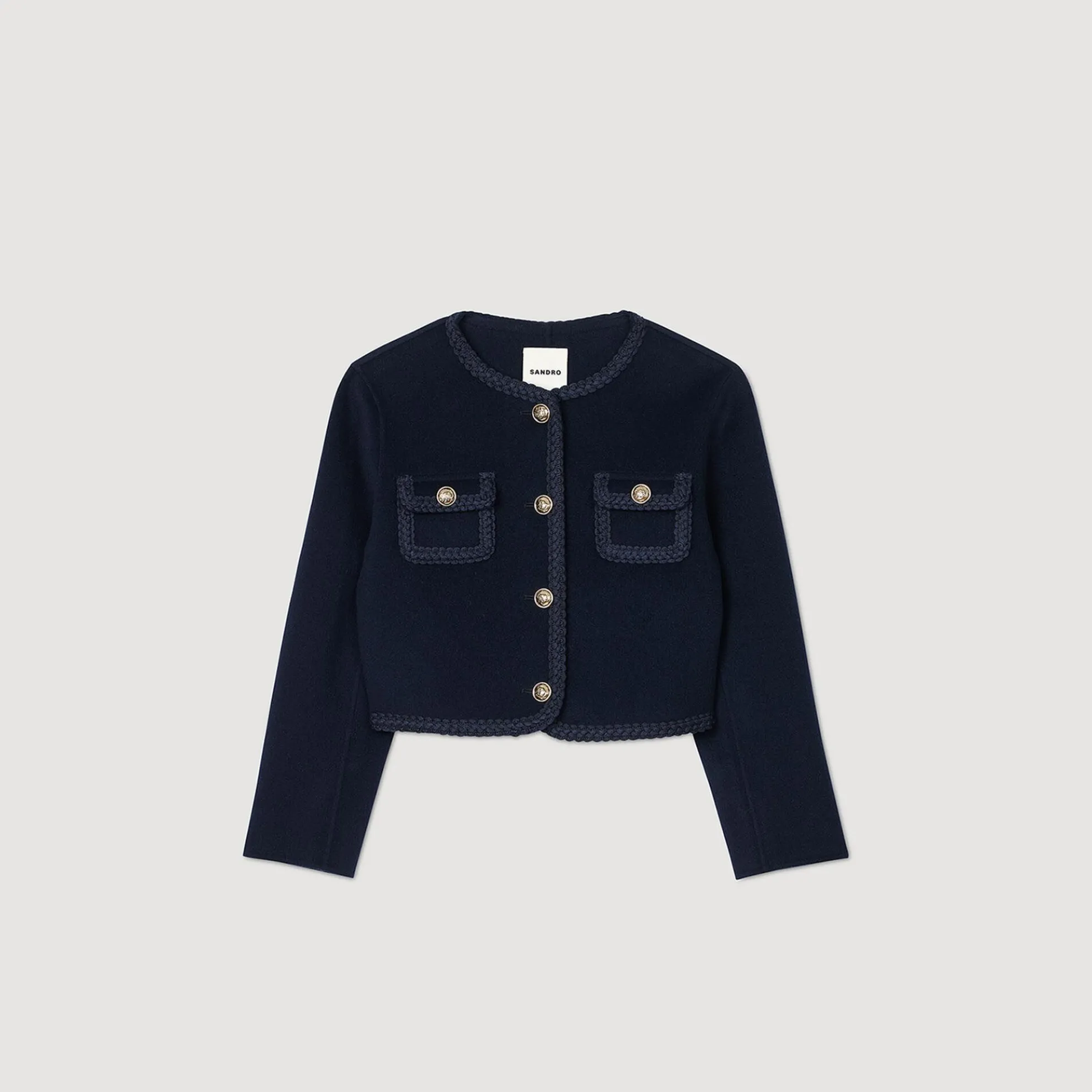 Kort Vest Van Wol