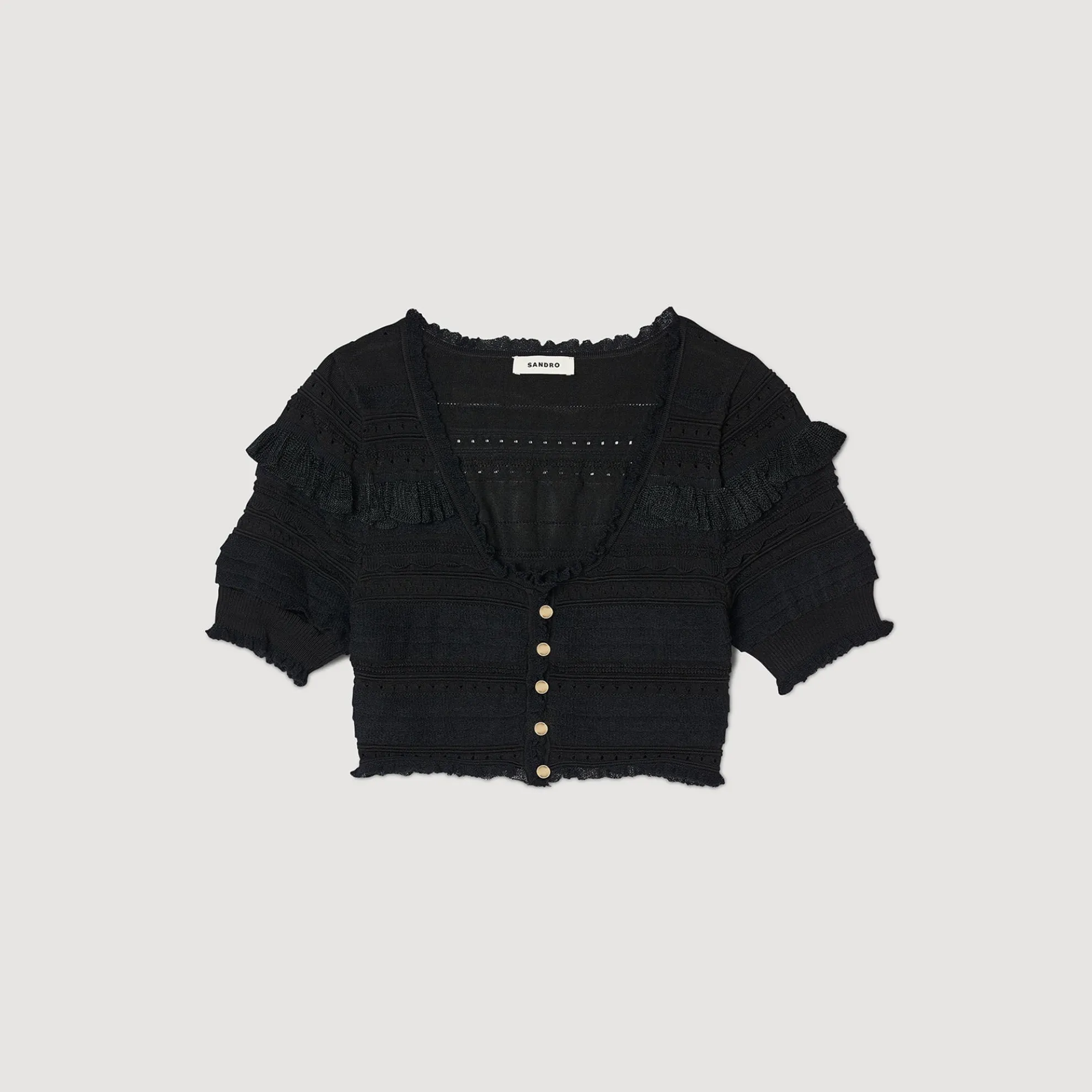 Korte Gebreide Top