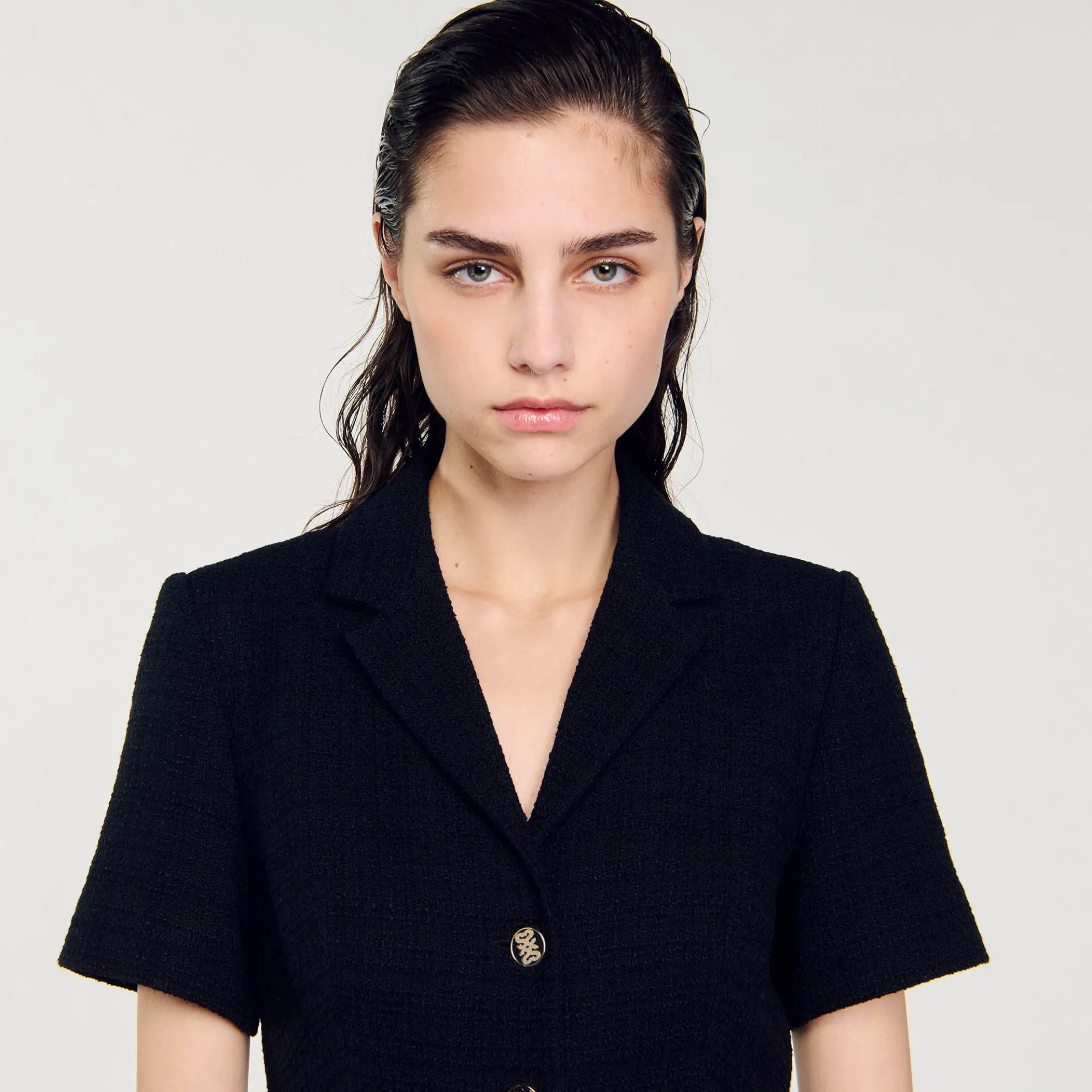 Korte Jurk Tweed