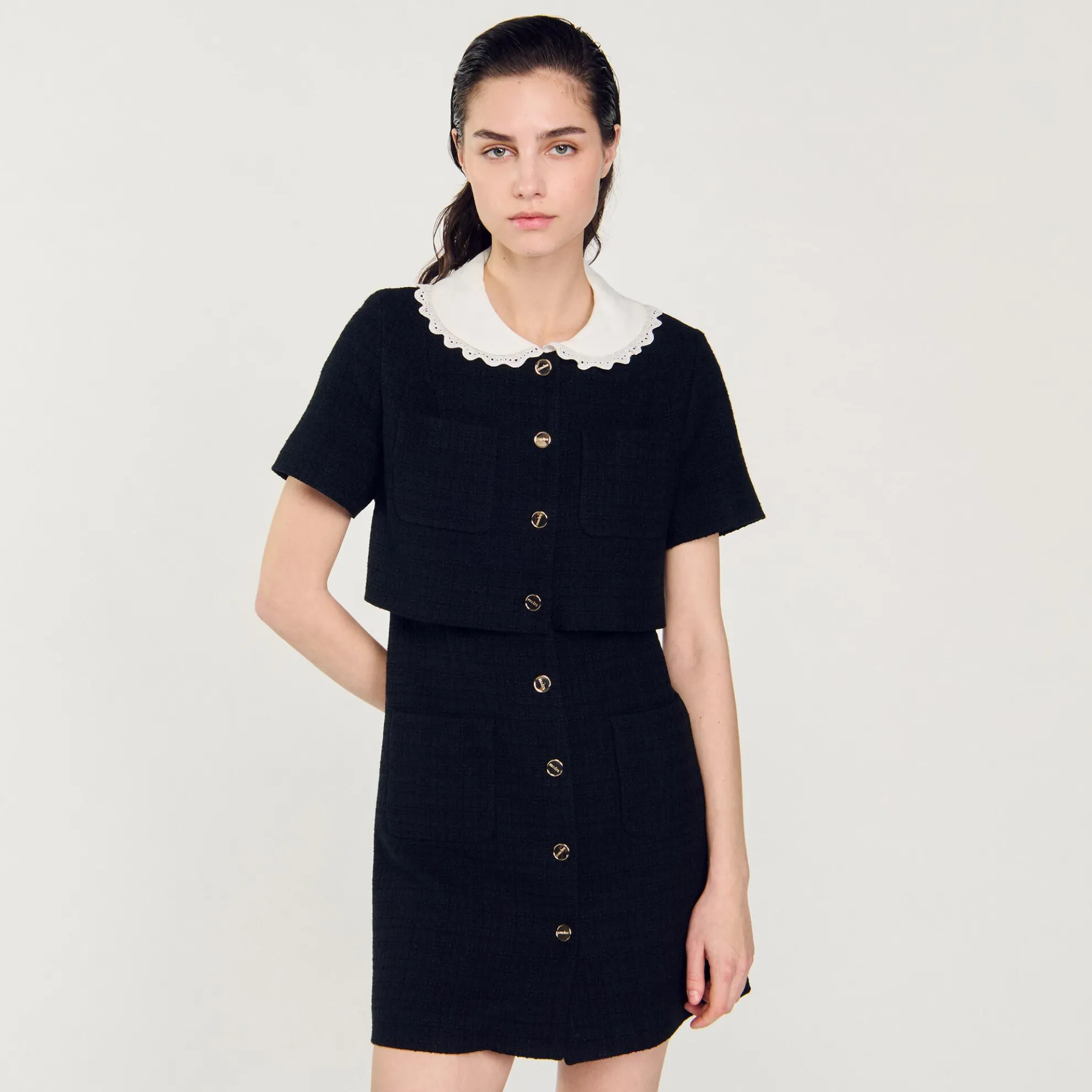 Korte Jurk Van Tweed