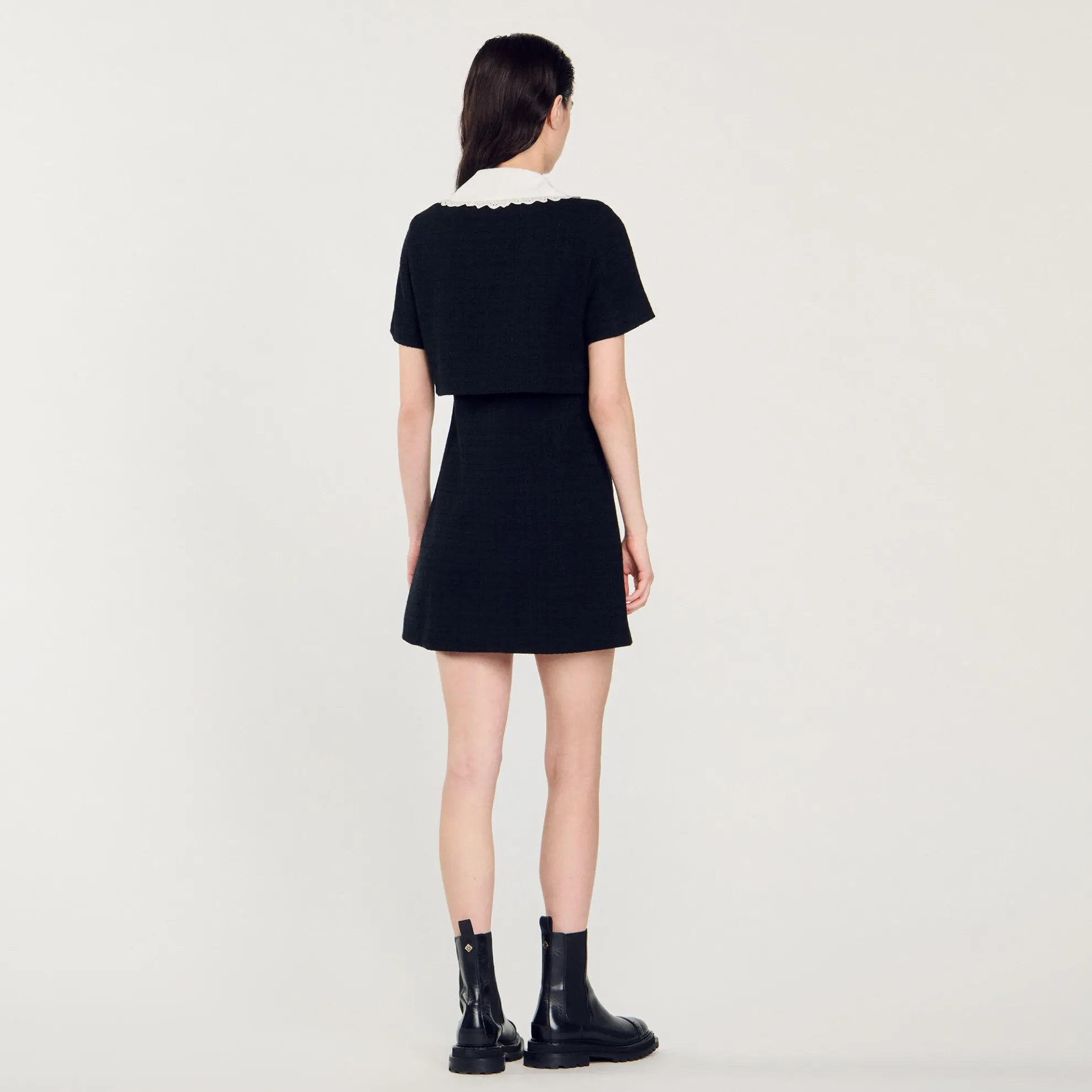 Korte Jurk Van Tweed
