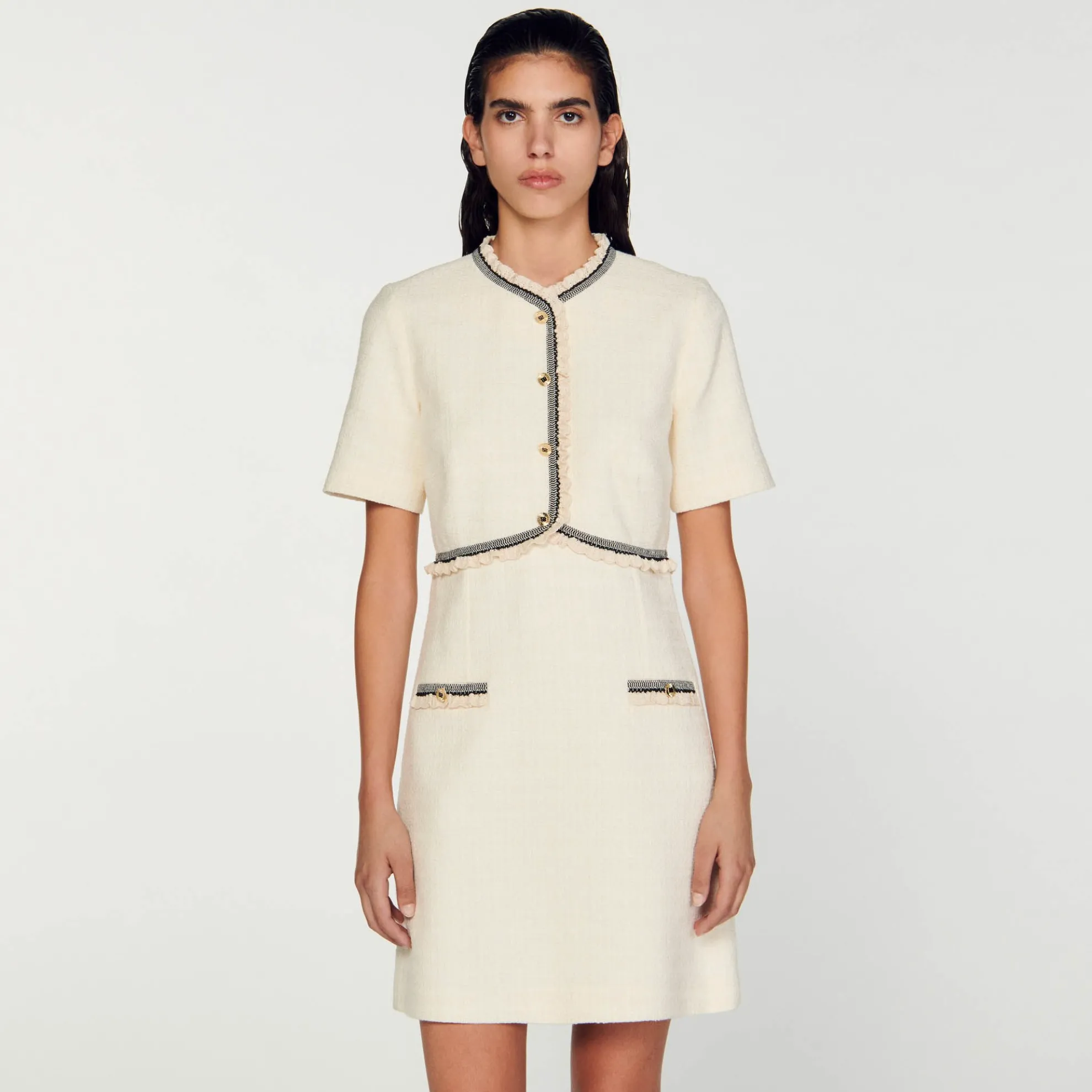 Korte Jurk Van Tweed
