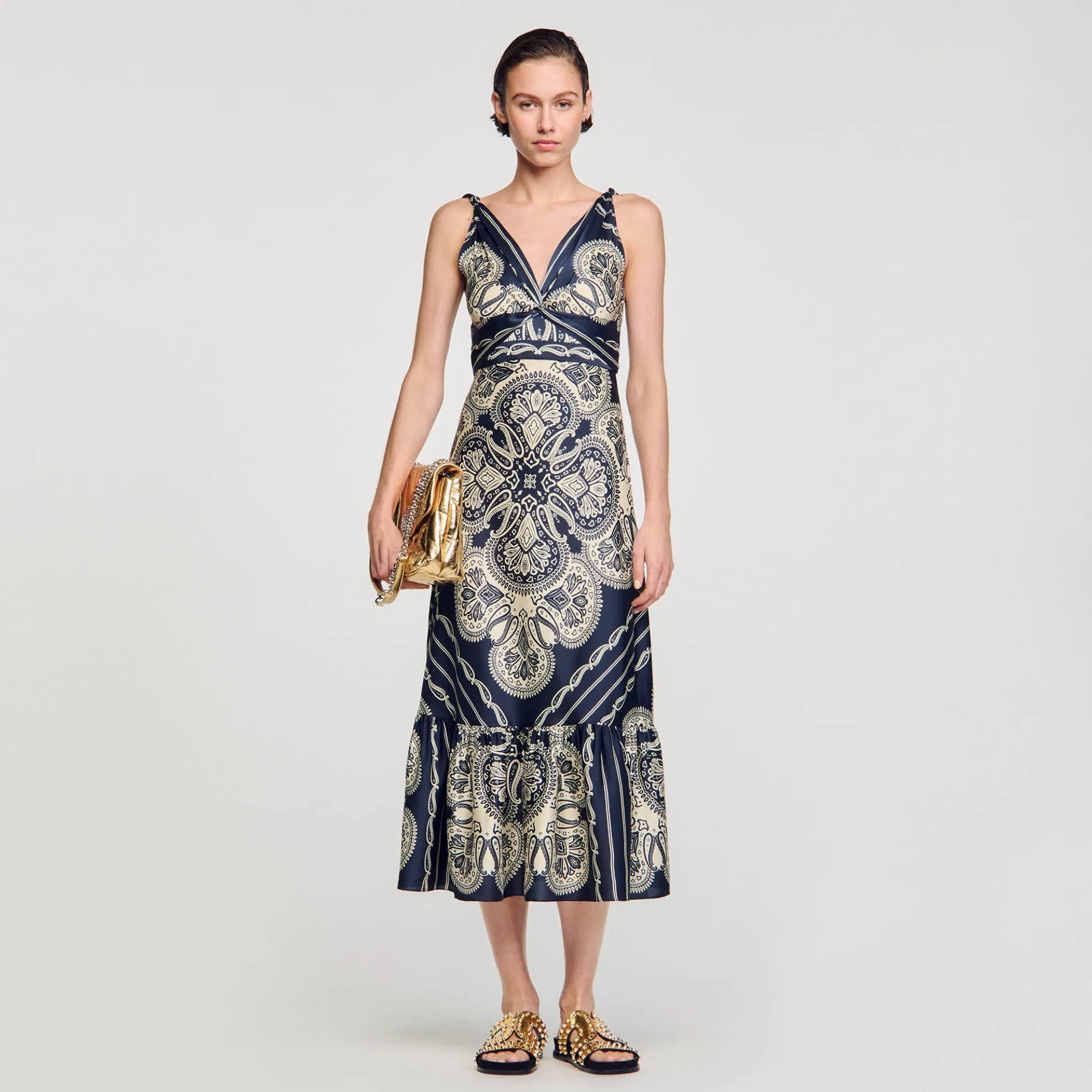 Lange Jurk Met Print