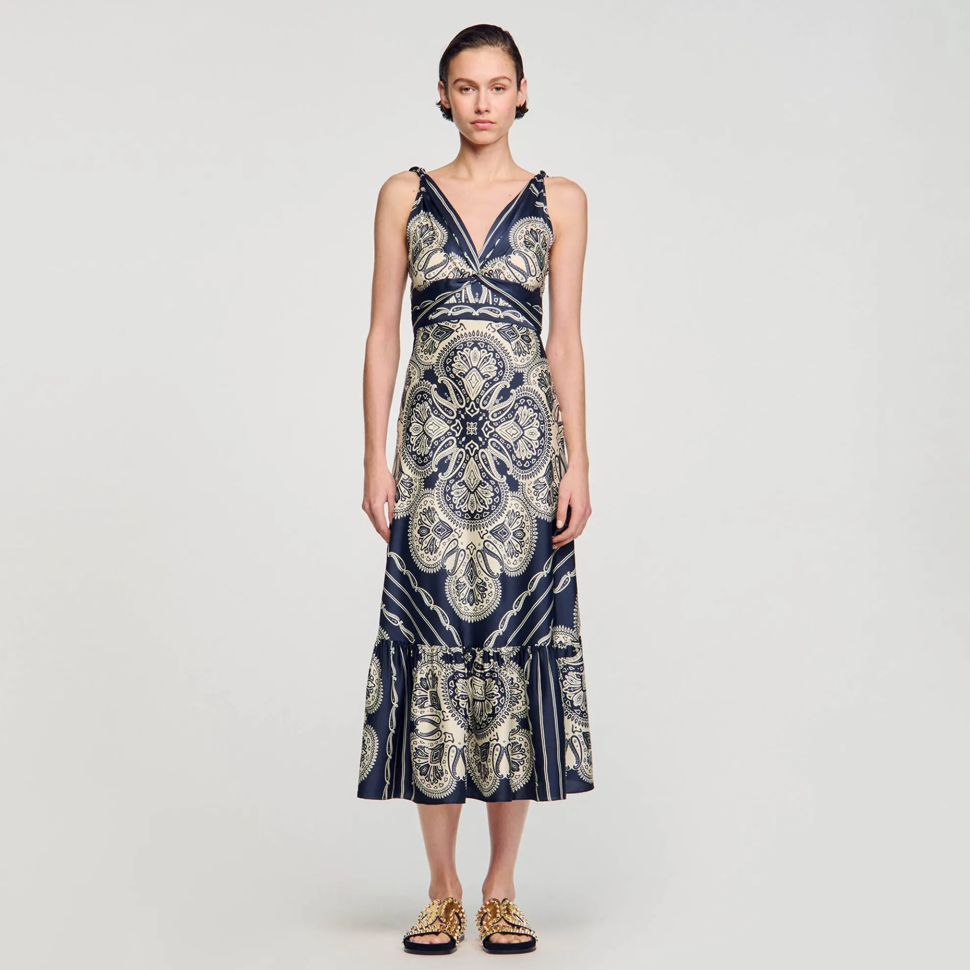 Lange Jurk Met Print