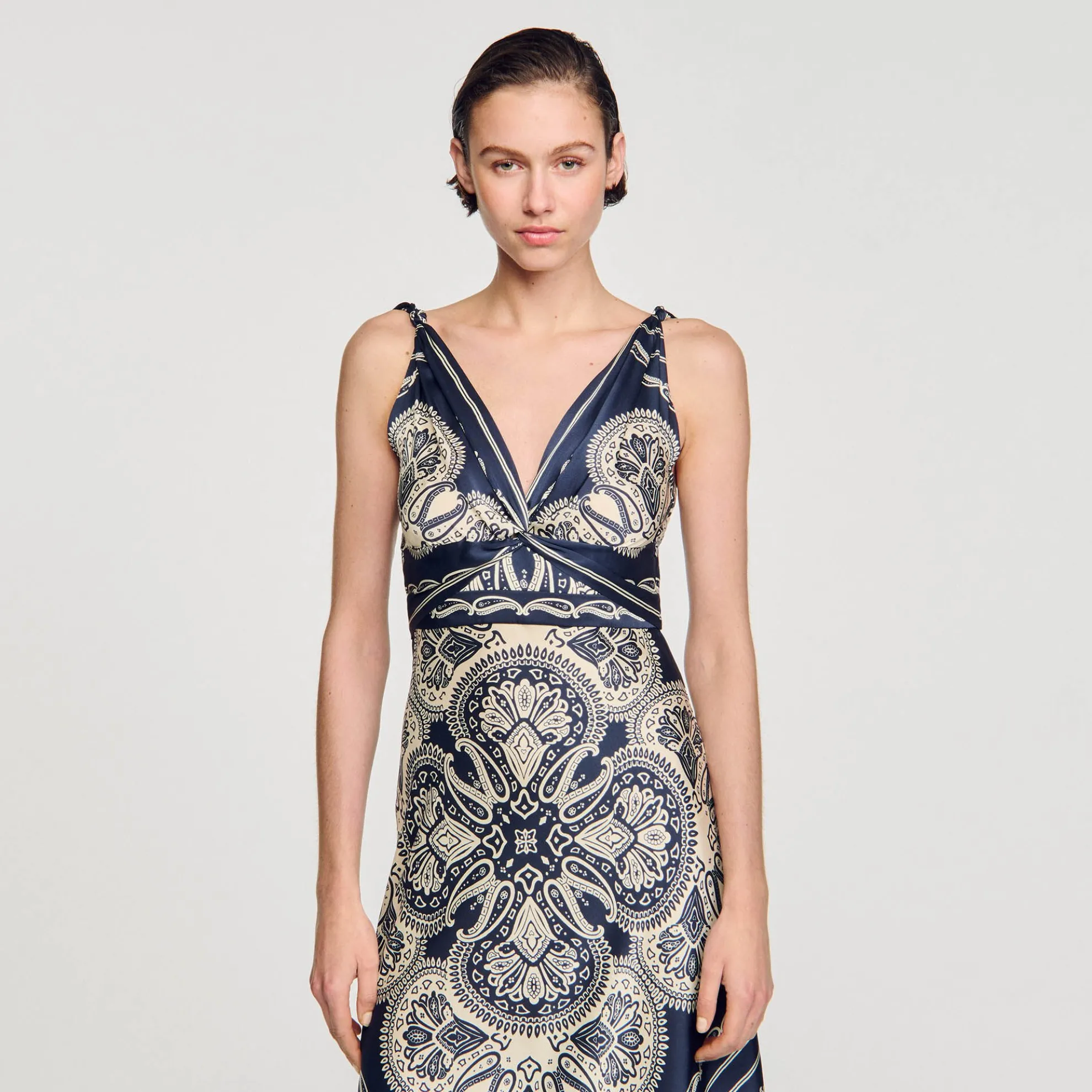 Lange Jurk Met Print