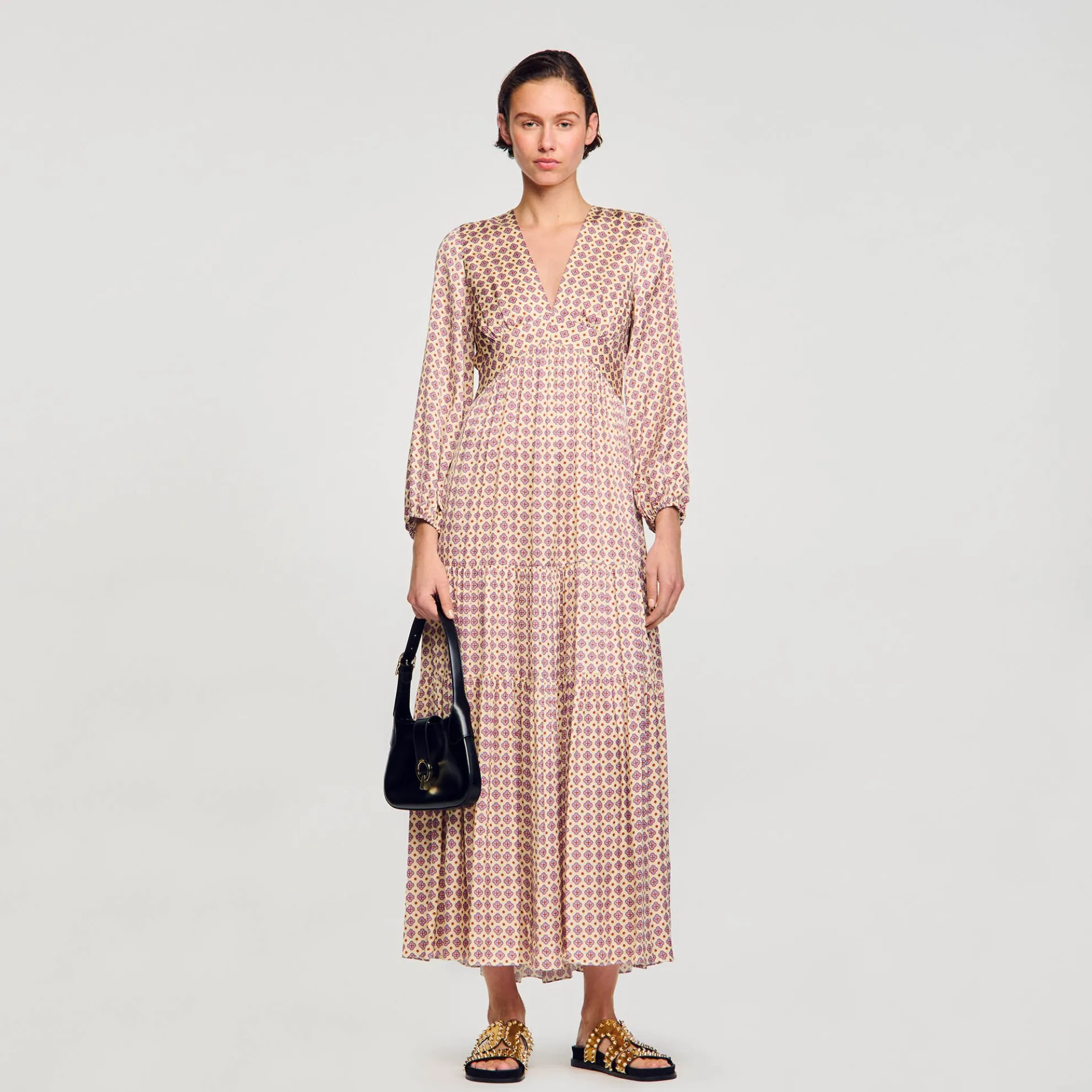 Lange Jurk Met Print