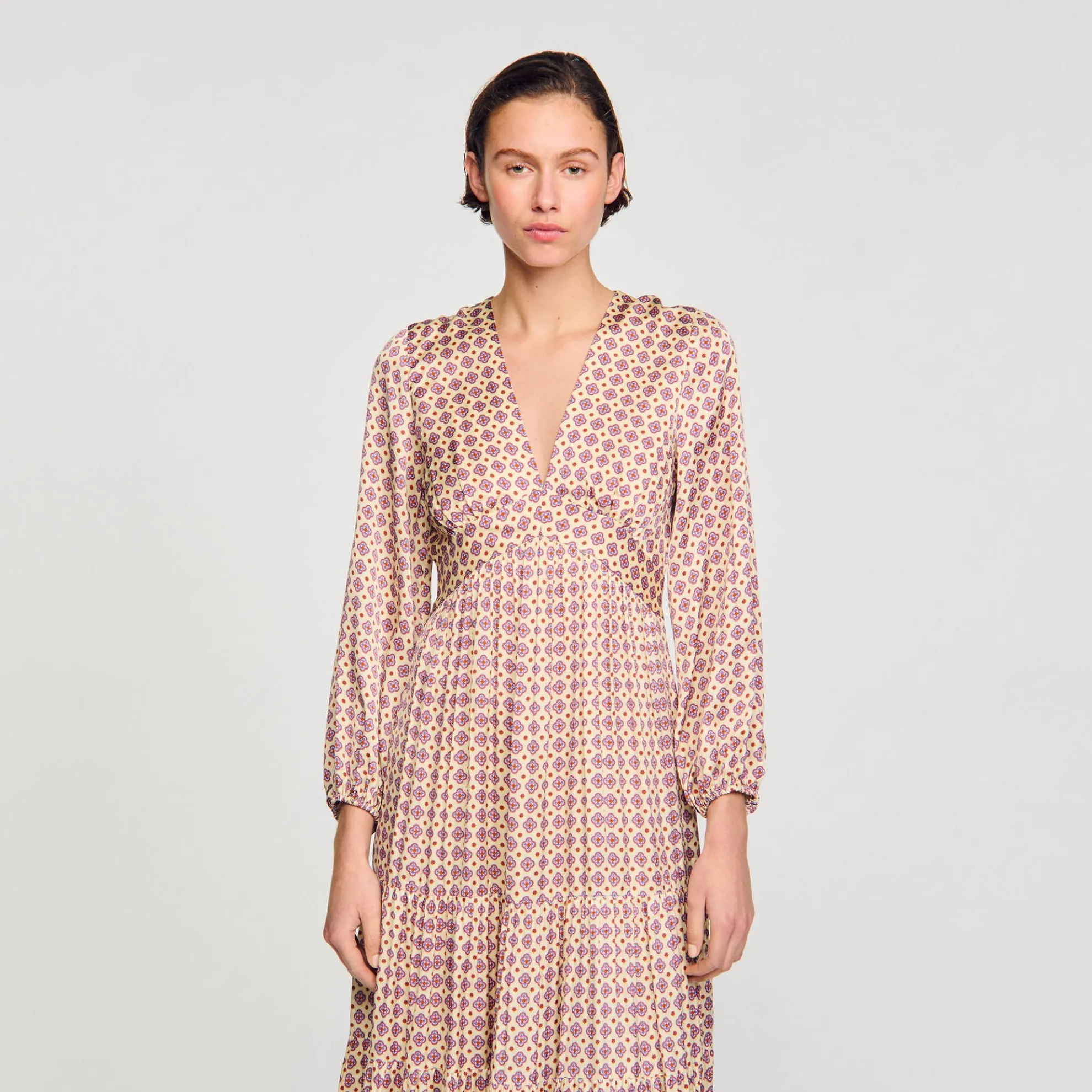 Lange Jurk Met Print