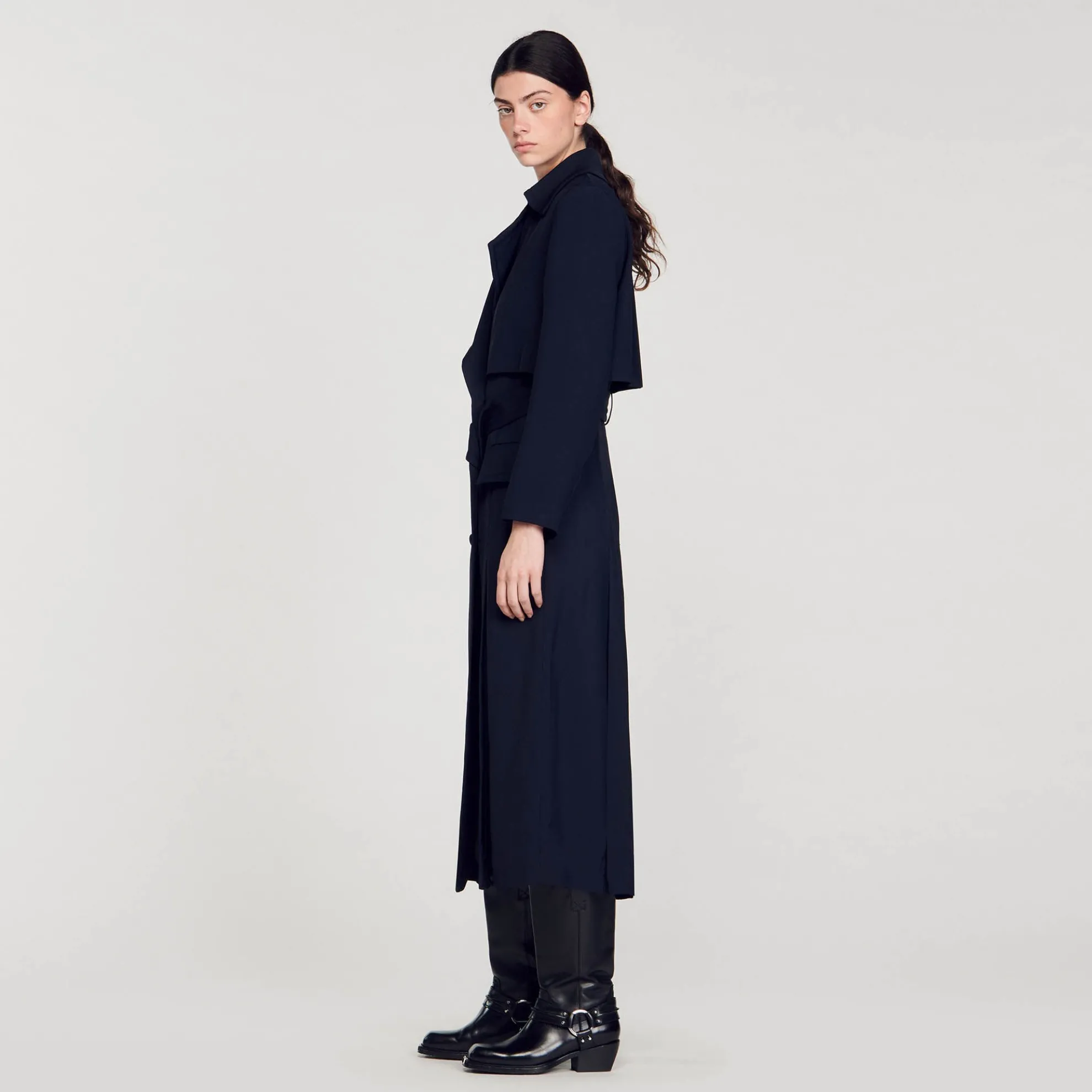 Lange Trenchcoat