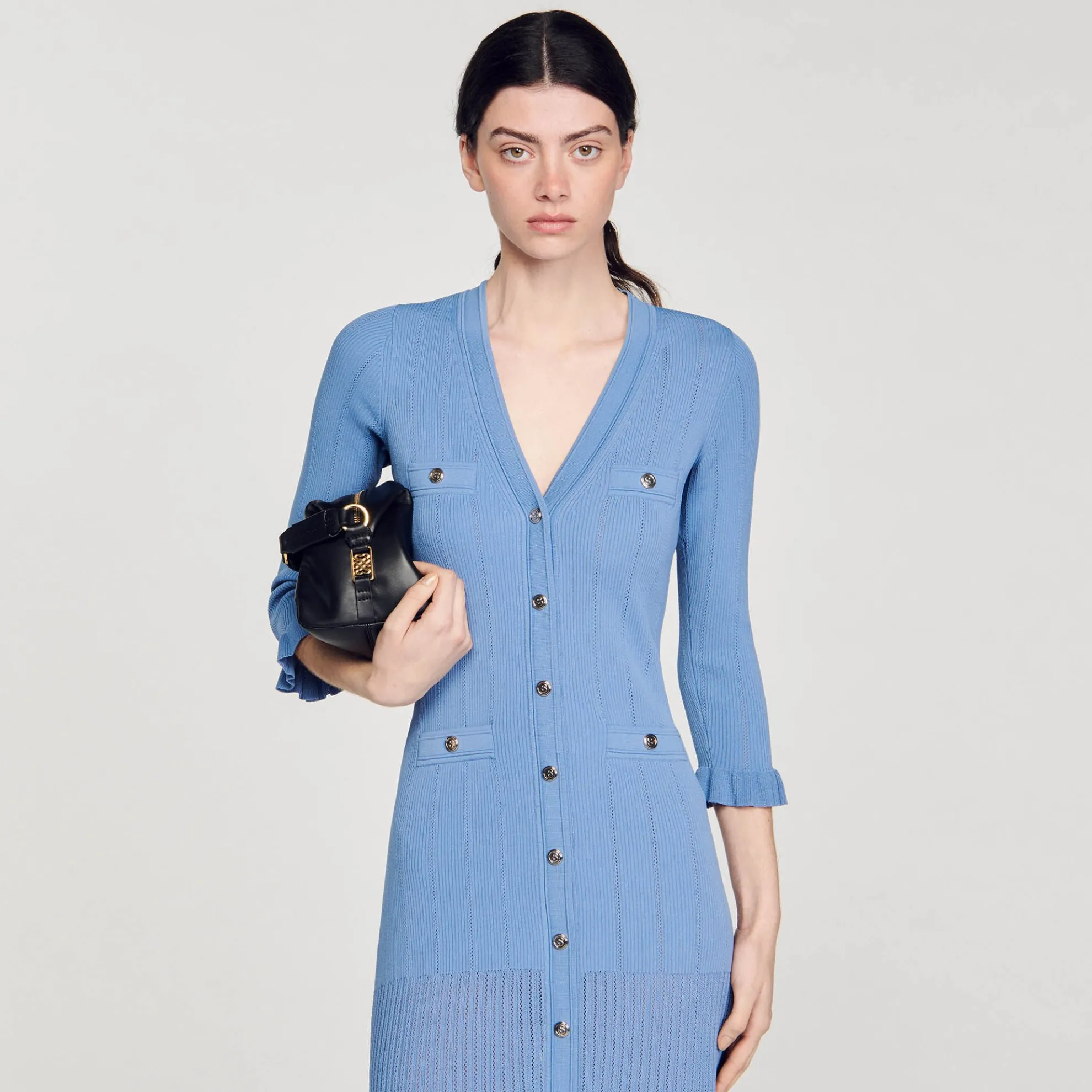 Lange Tricot Jurk