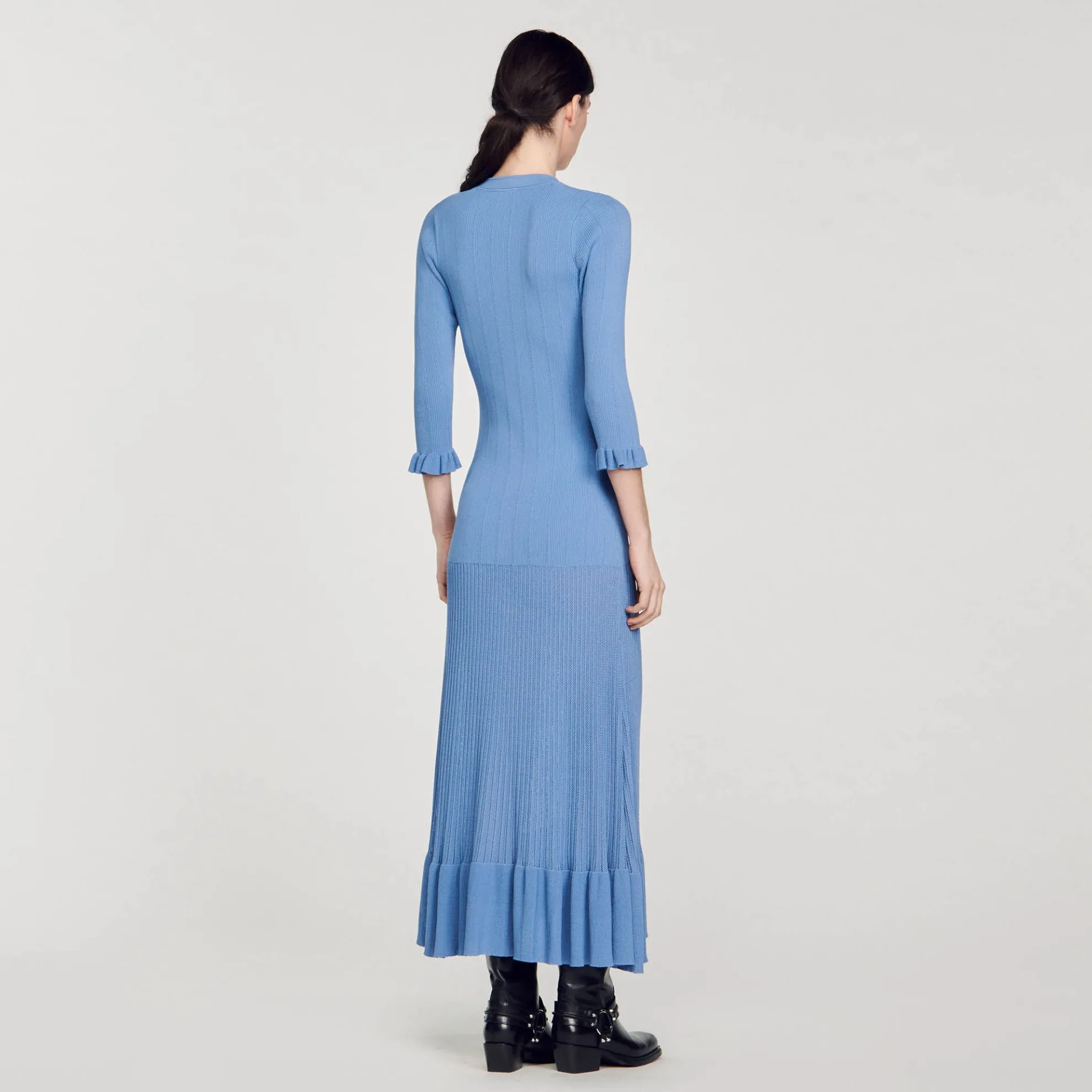 Lange Tricot Jurk