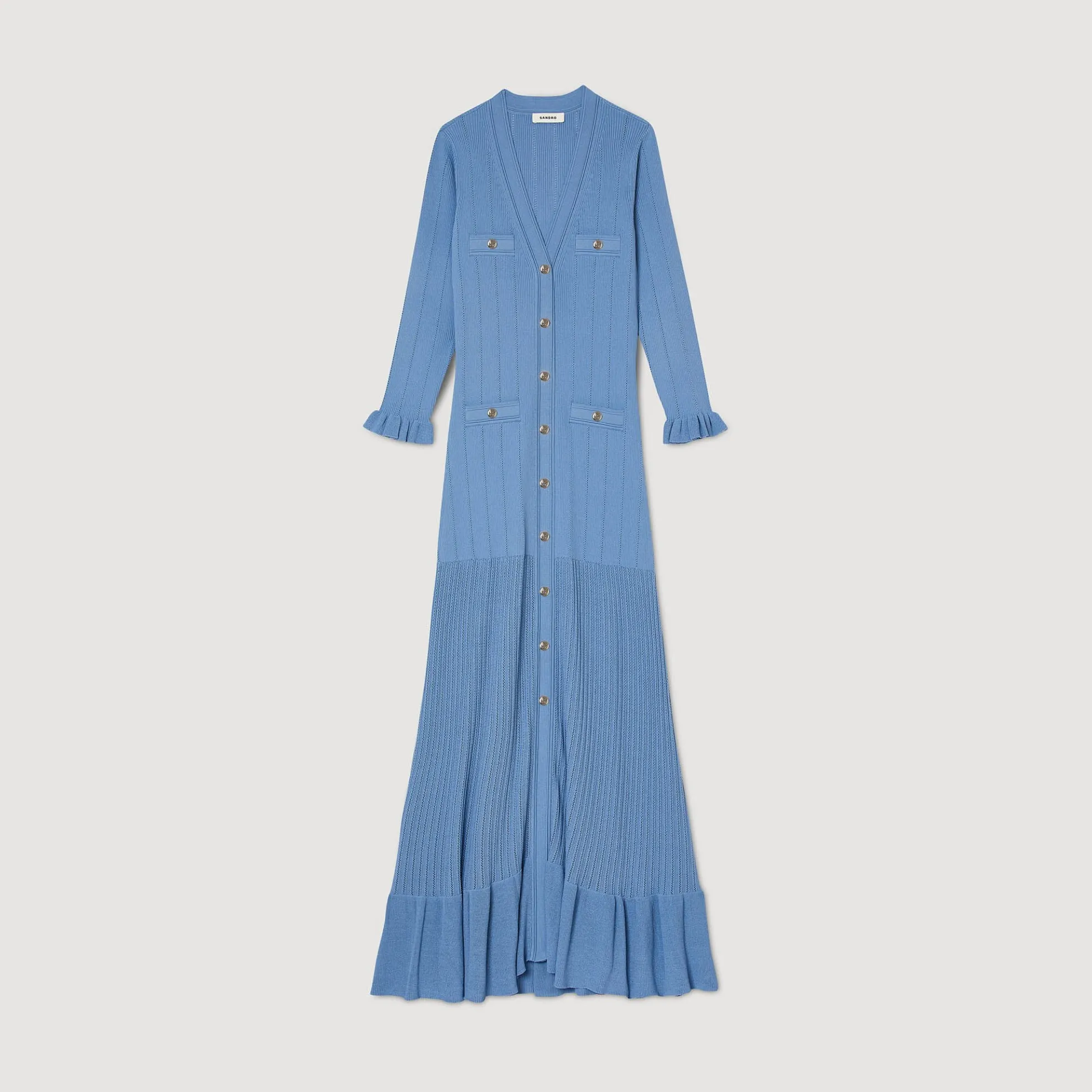 Lange Tricot Jurk
