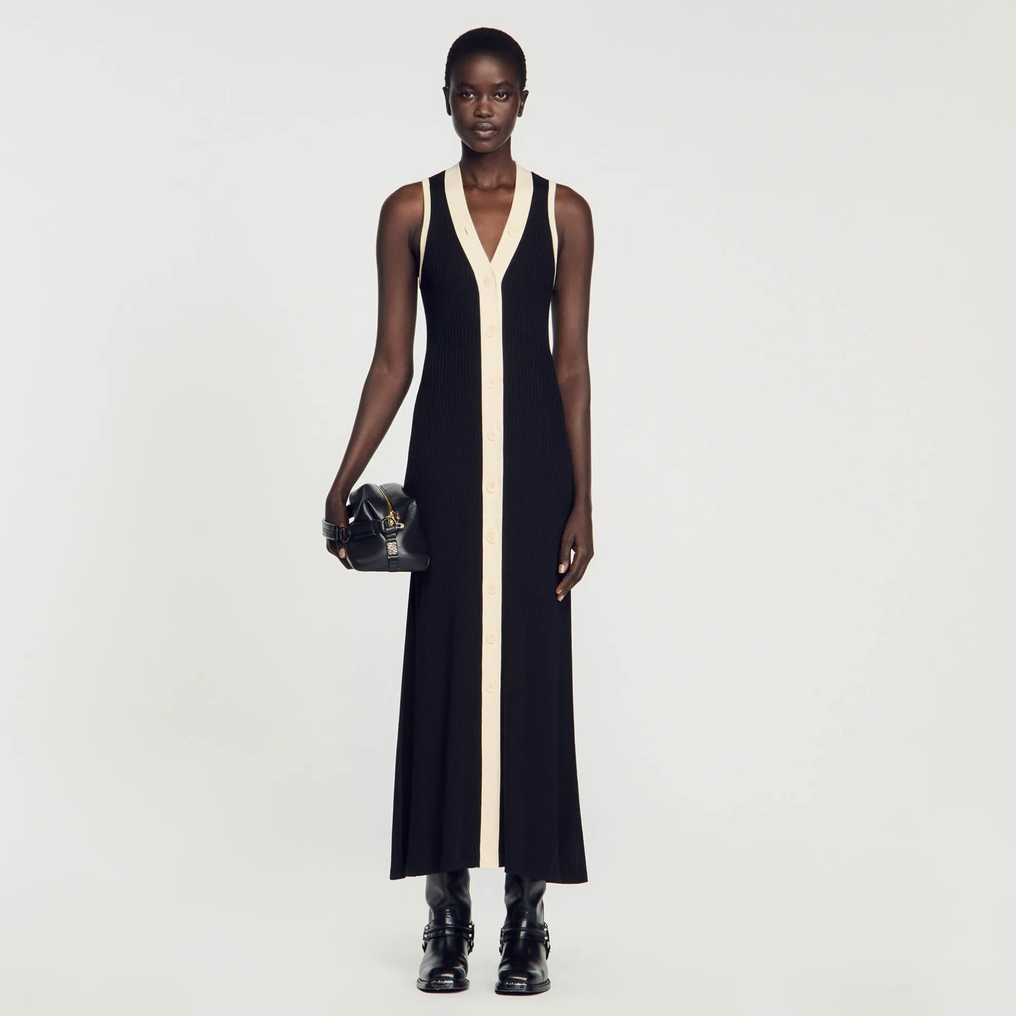 Lange Tricot Jurk
