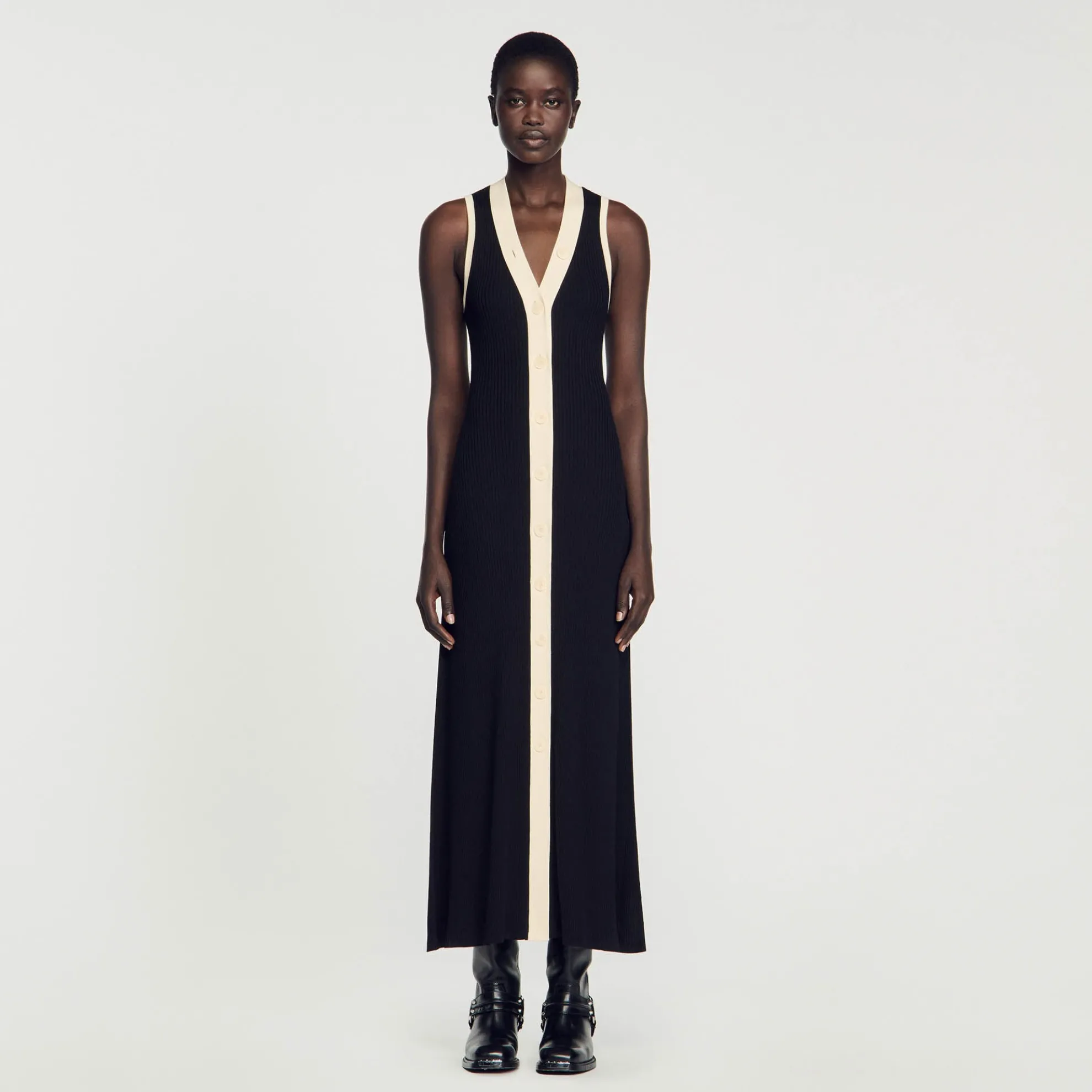 Lange Tricot Jurk