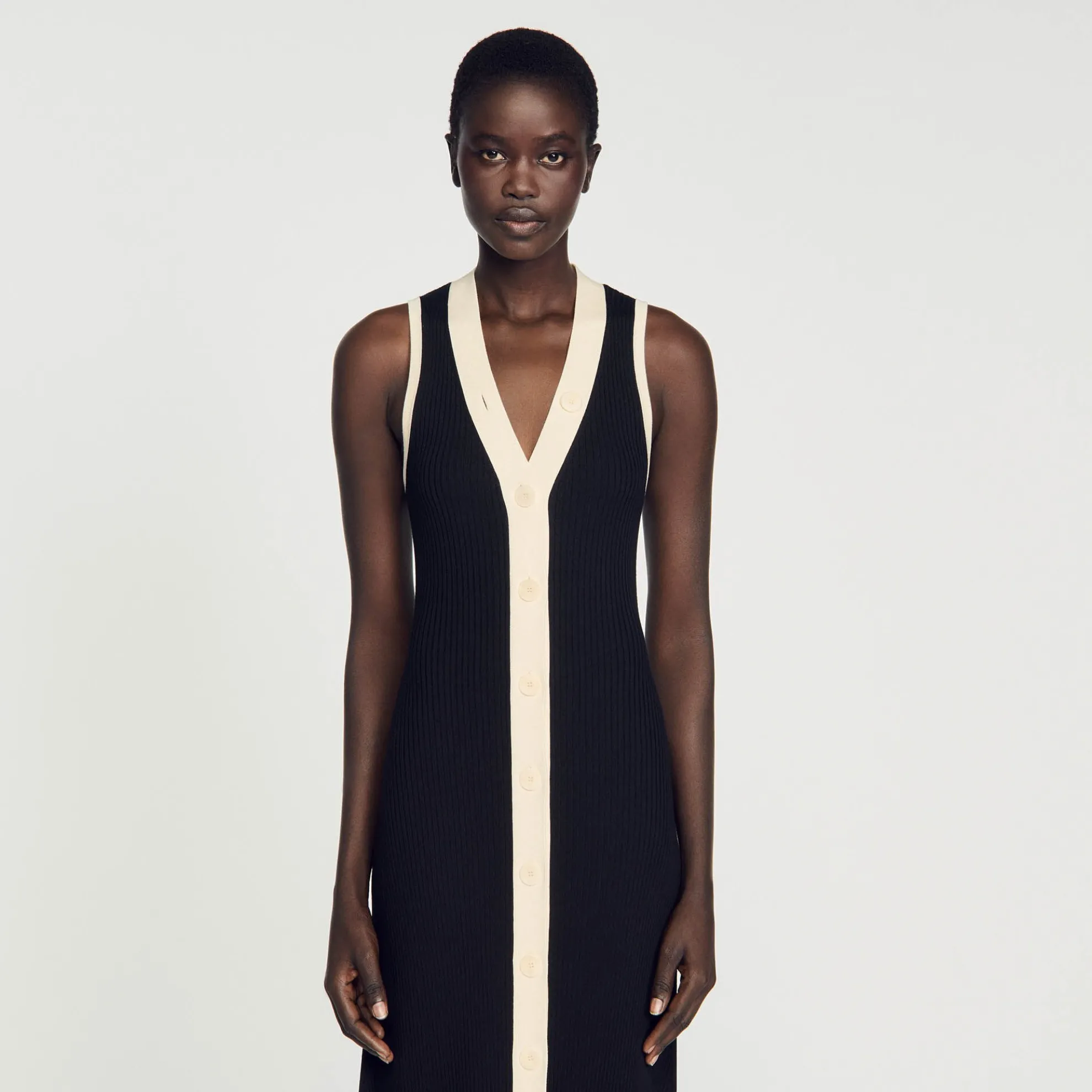 Lange Tricot Jurk