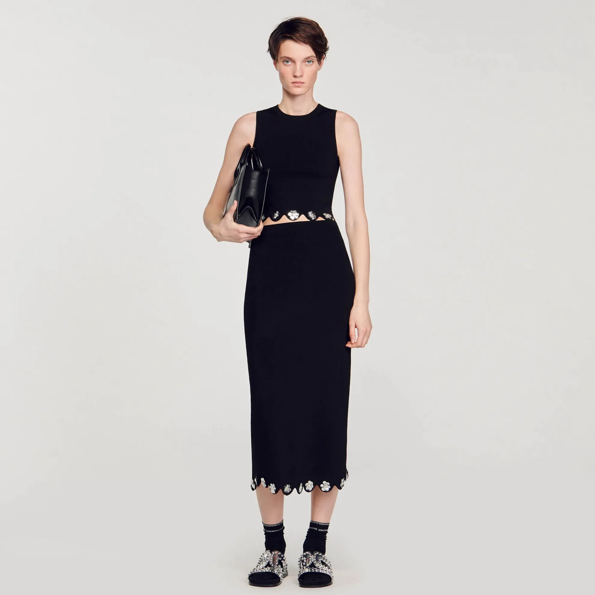 Lange Tricot Rok