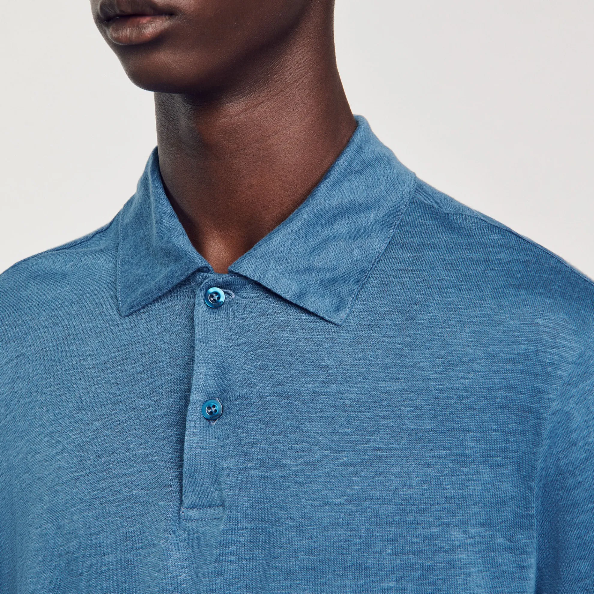 Linnen Polo