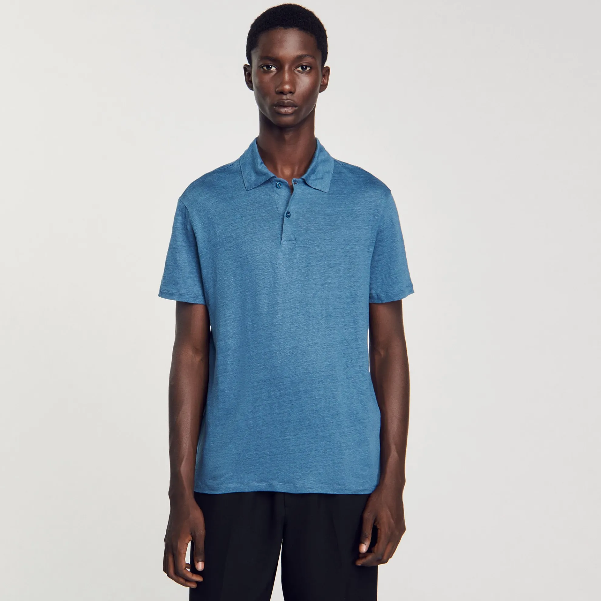 Linnen Polo