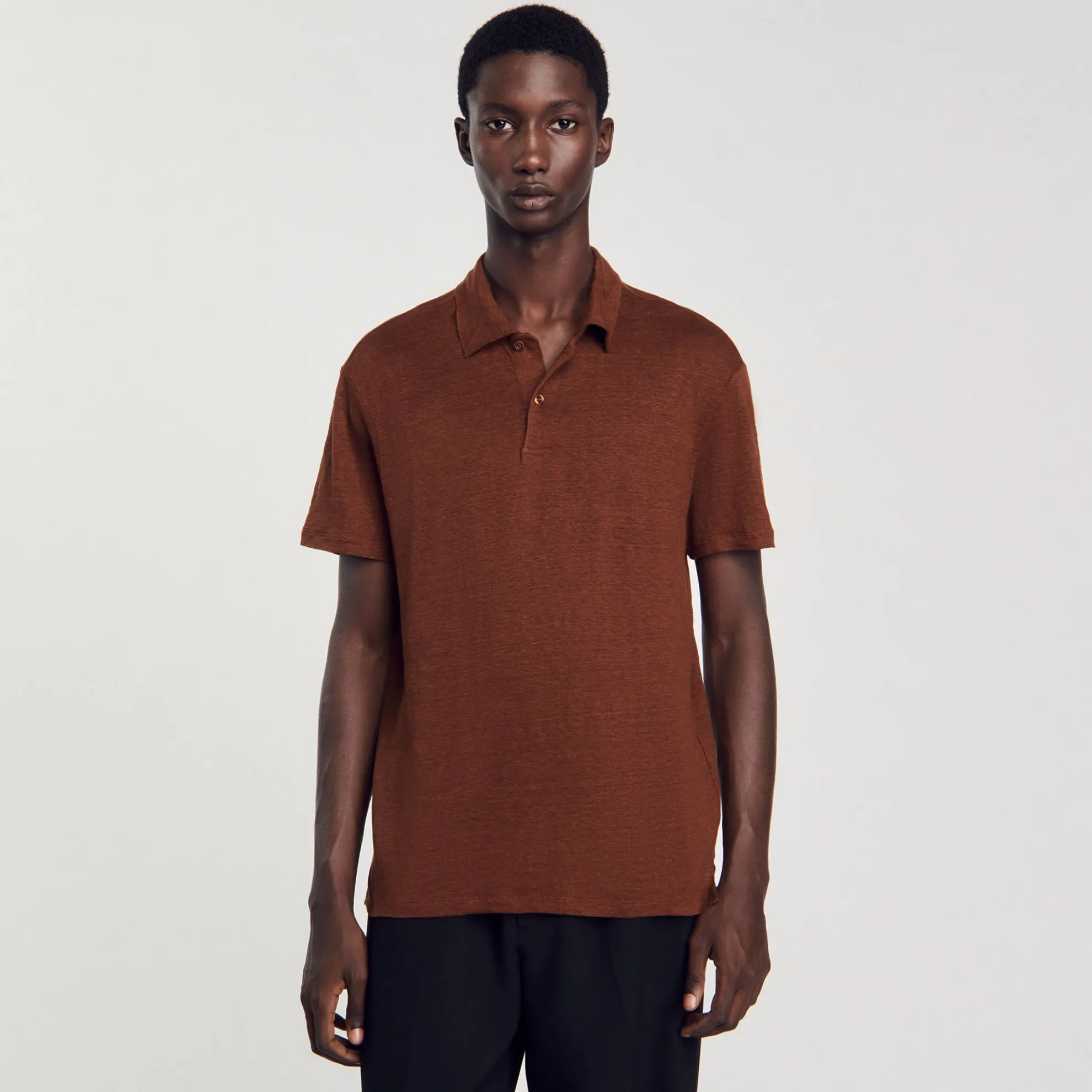 Linnen Polo