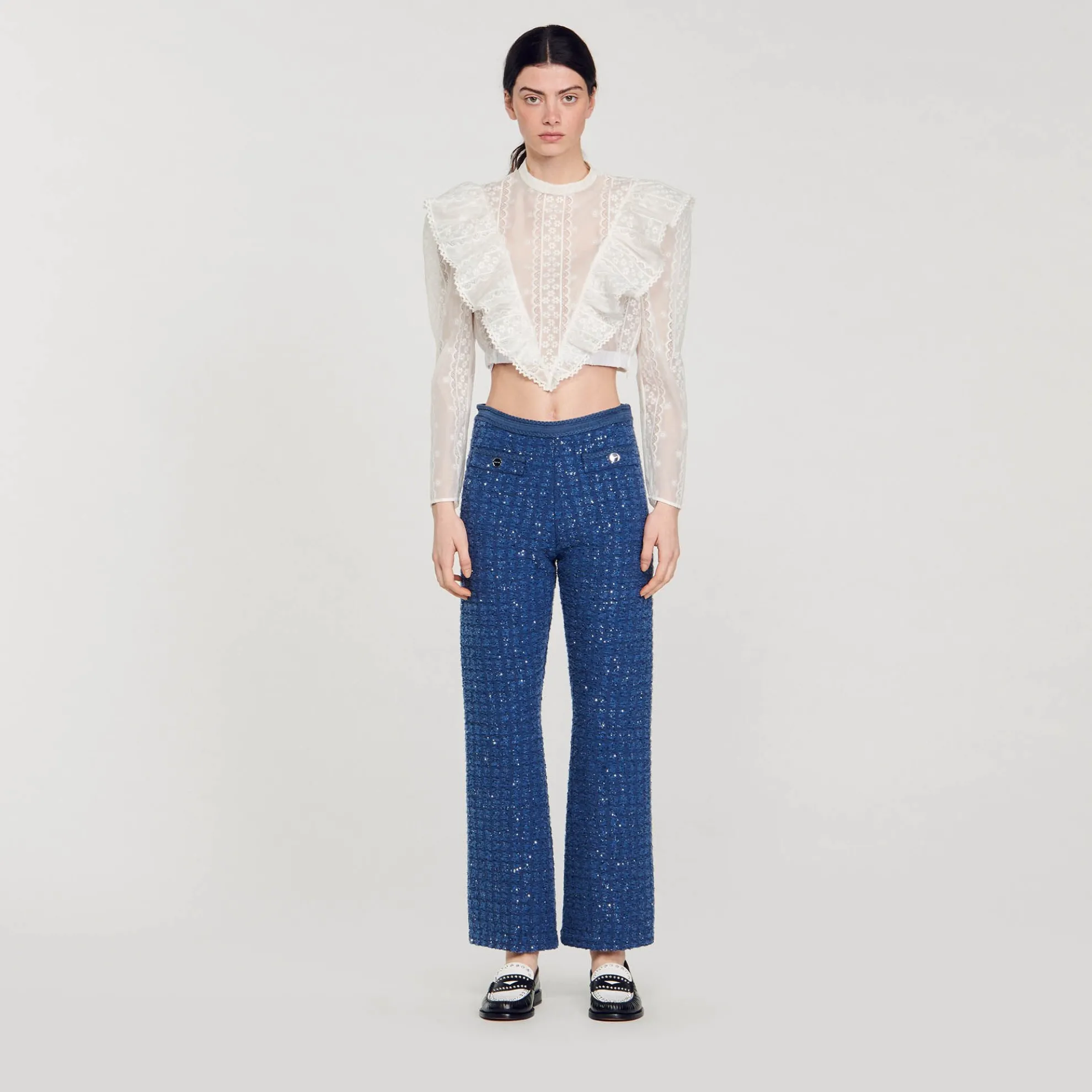 Mooie Gebreide Pantalon