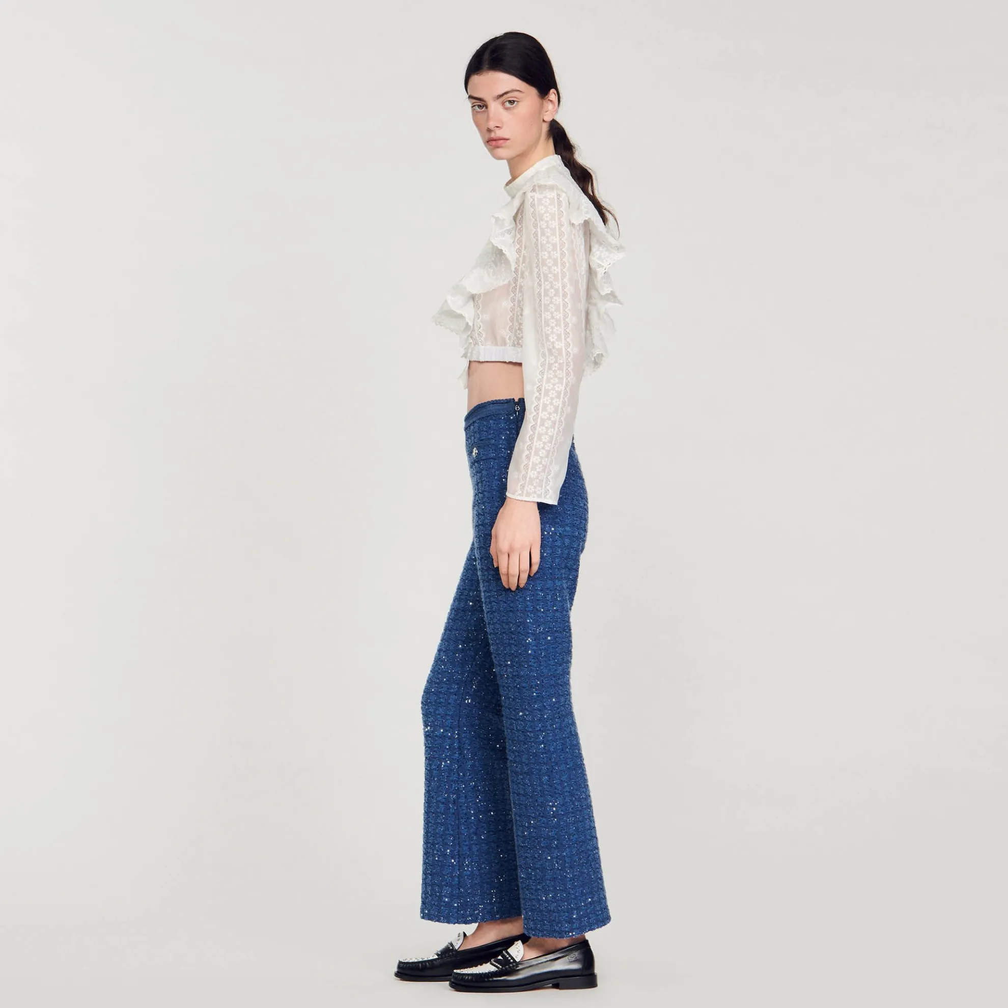 Mooie Gebreide Pantalon