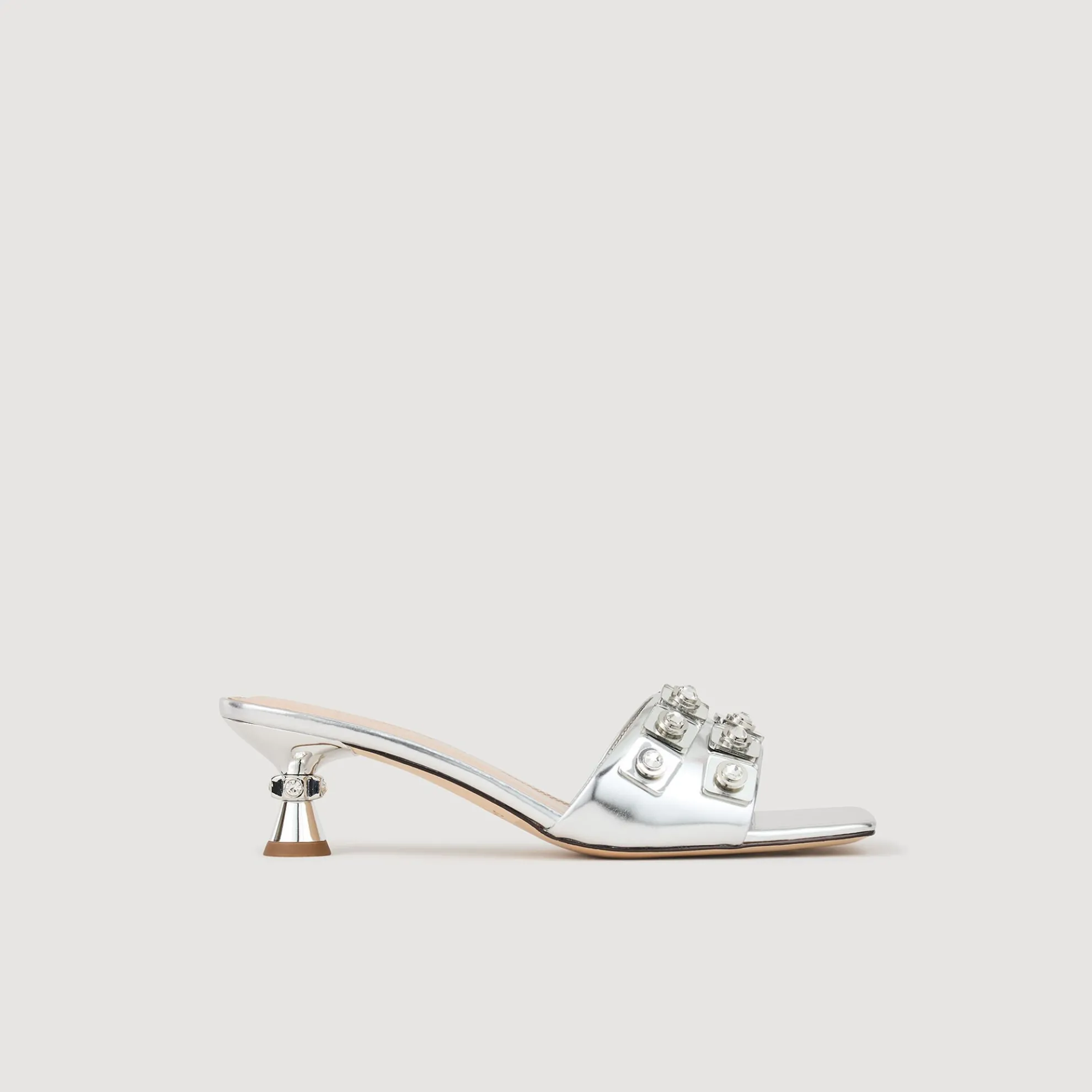 Muiltjes Metallic Leer