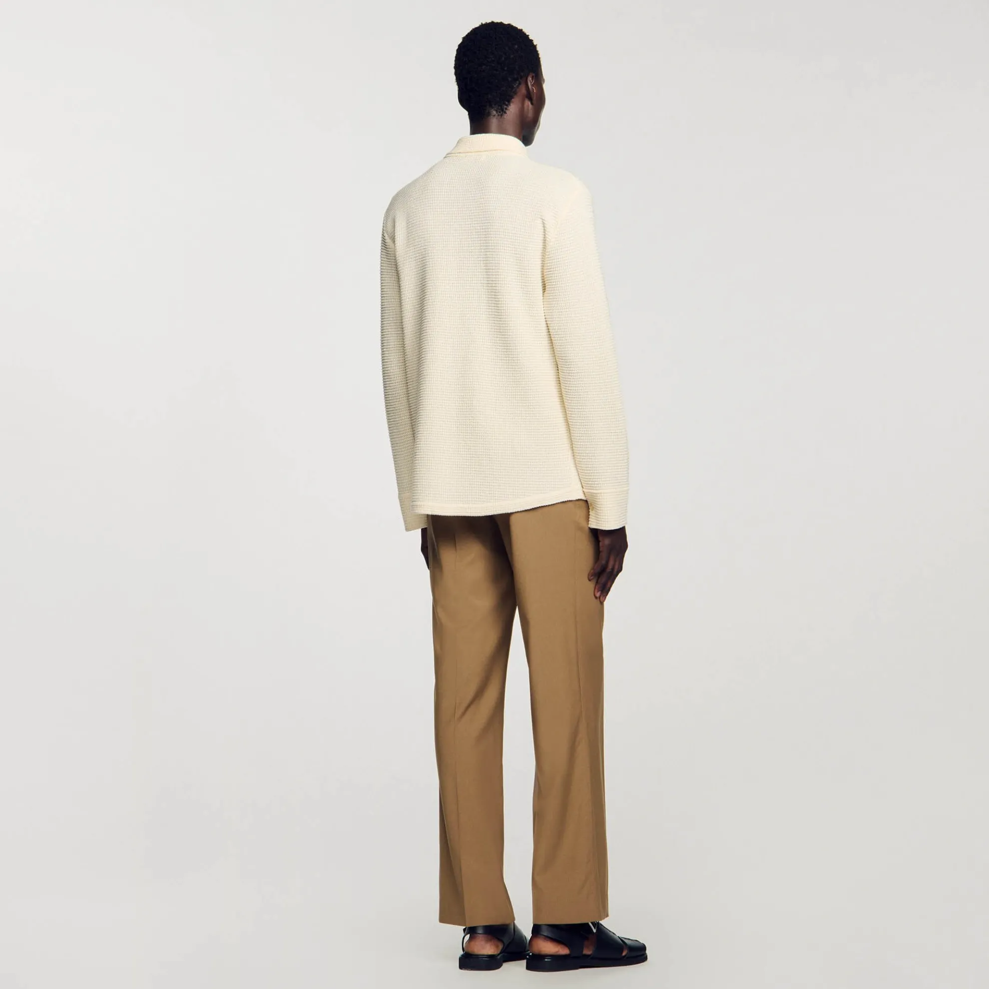 Overhemd Oversized Gebreid
