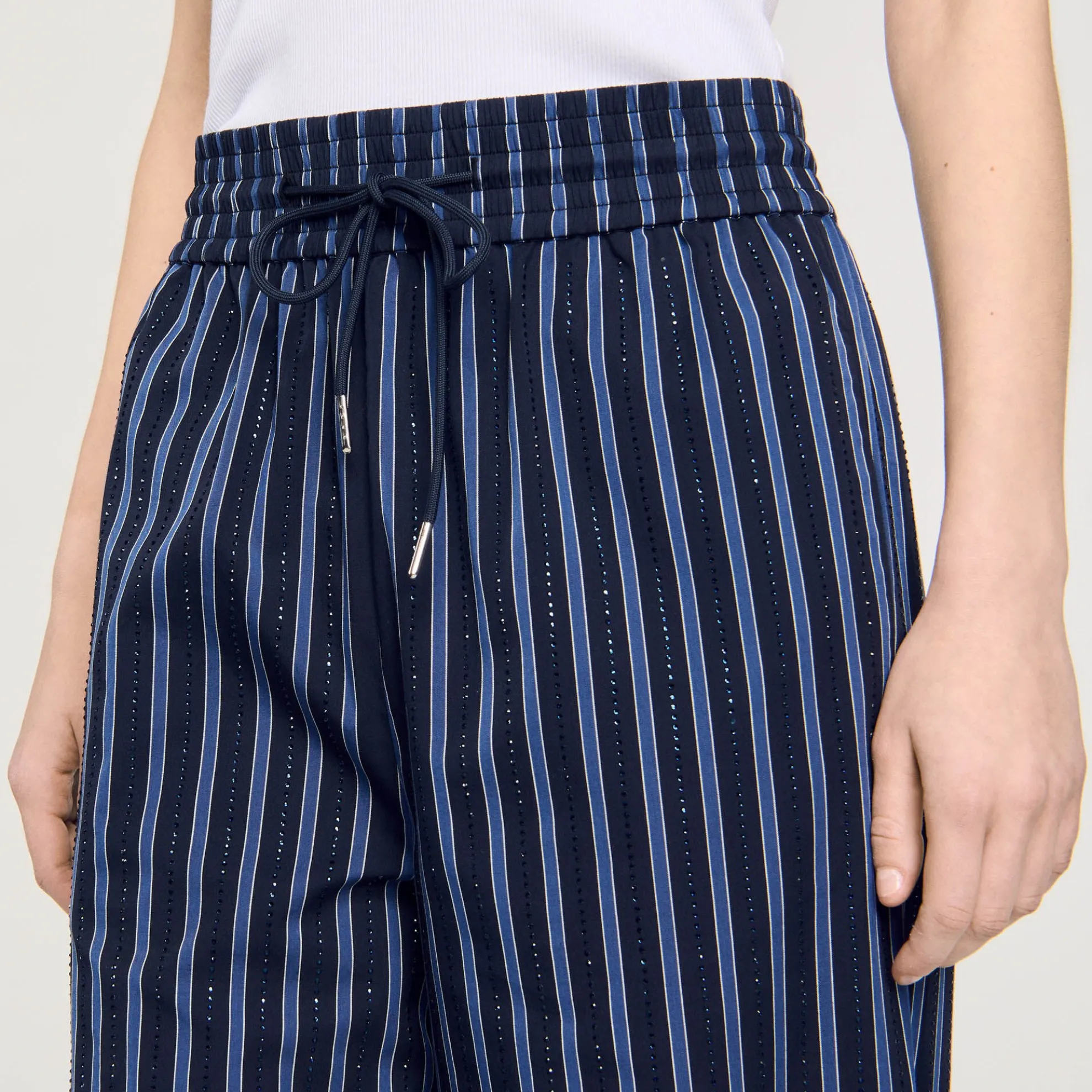 Pantalon Gestreept