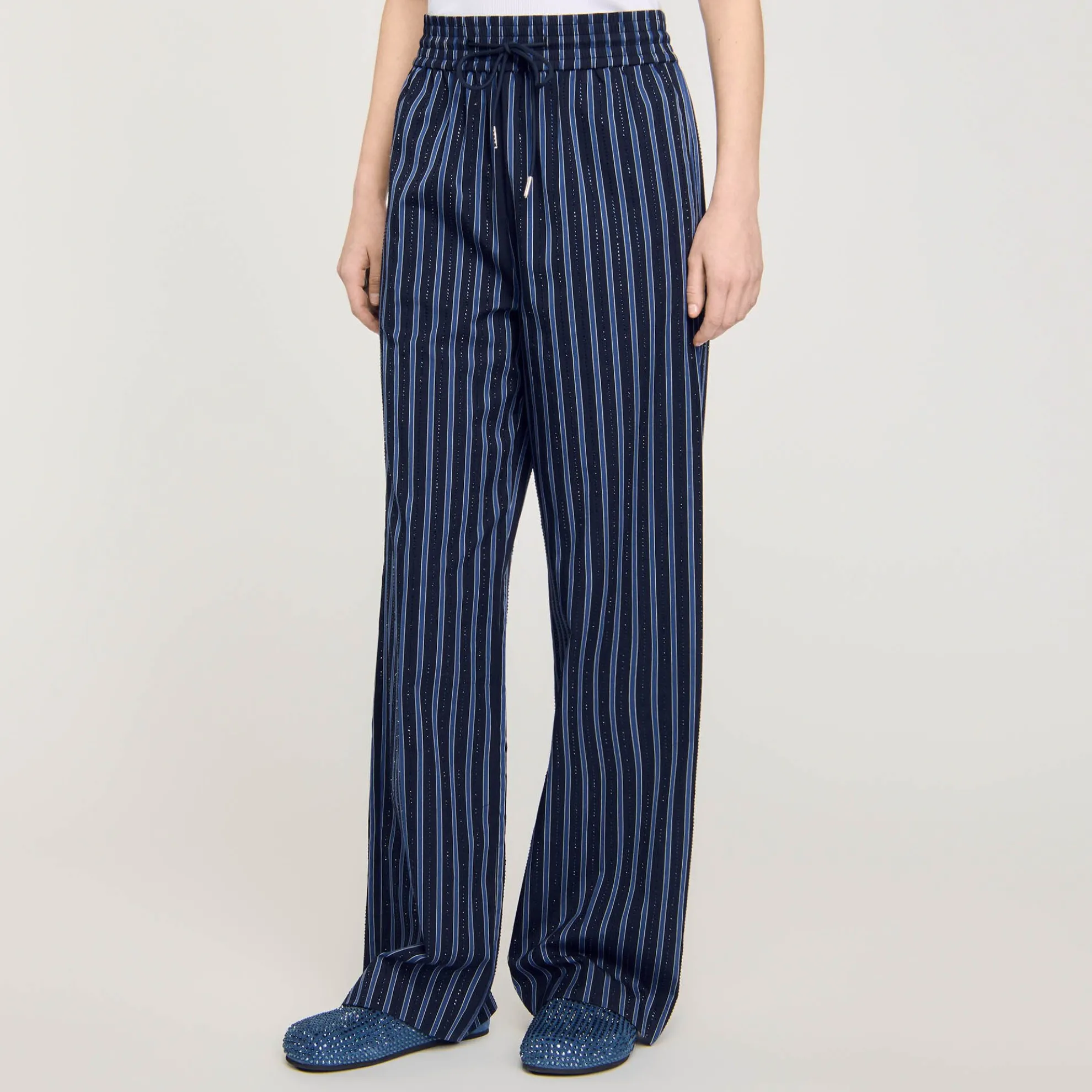 Pantalon Gestreept