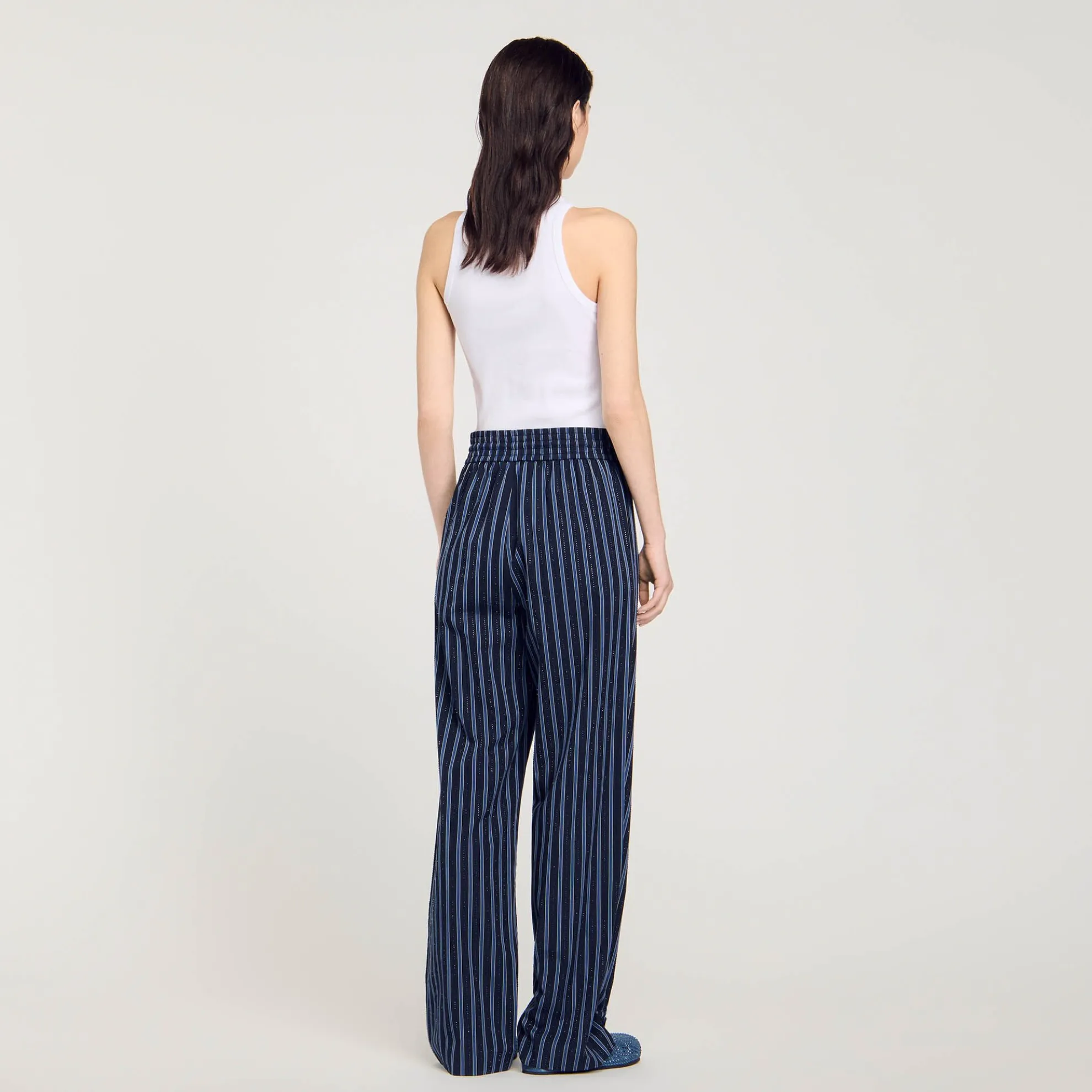 Pantalon Gestreept
