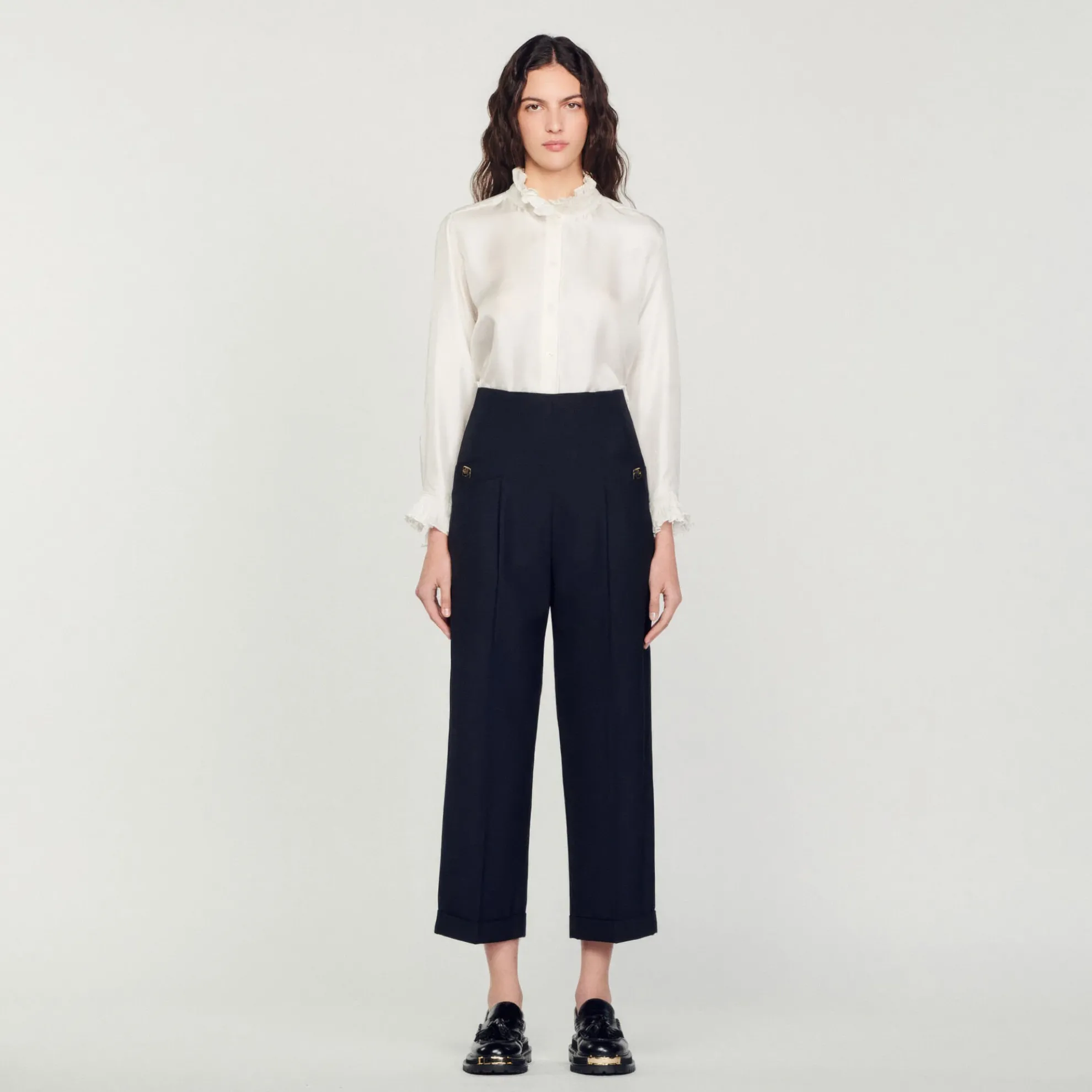 Pantalon Met Hoge Taille