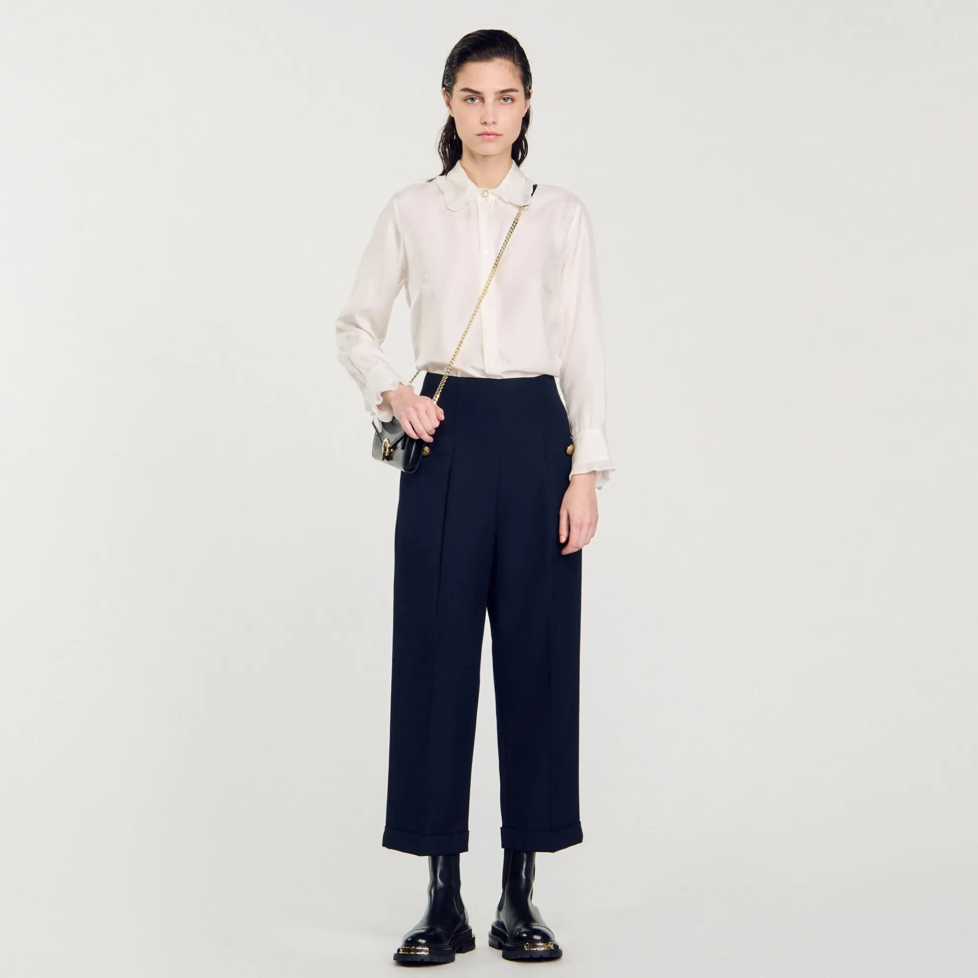 Pantalon Met Wijde Pasvorm